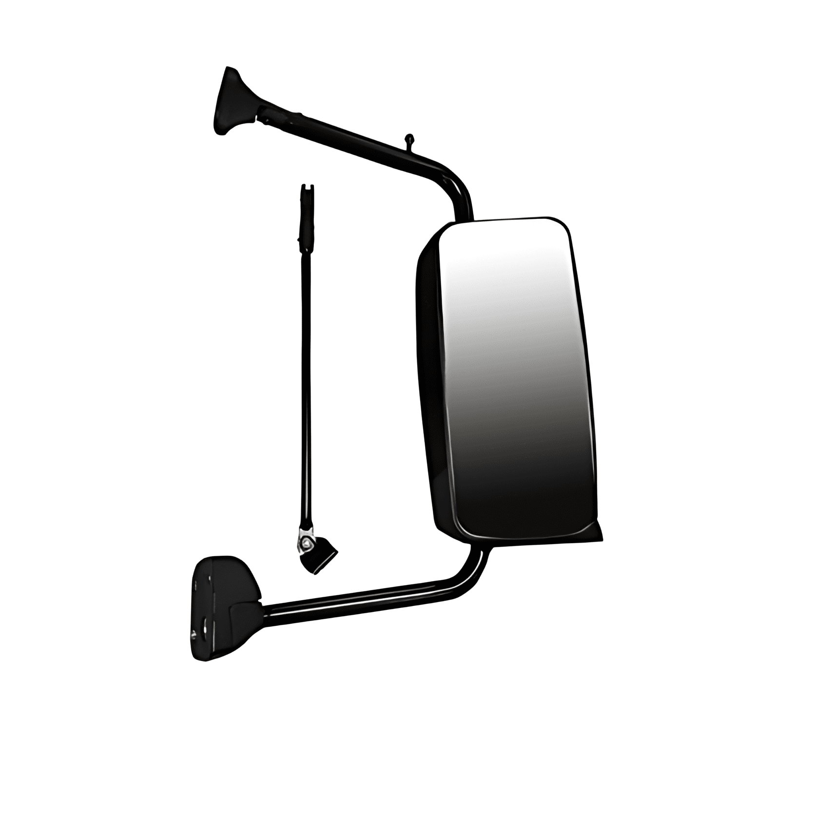 CONJUNTO ESPELHO RETROVISOR LD INTEIRICO MANUAL SEM DESEMBACADOR - 9588101716