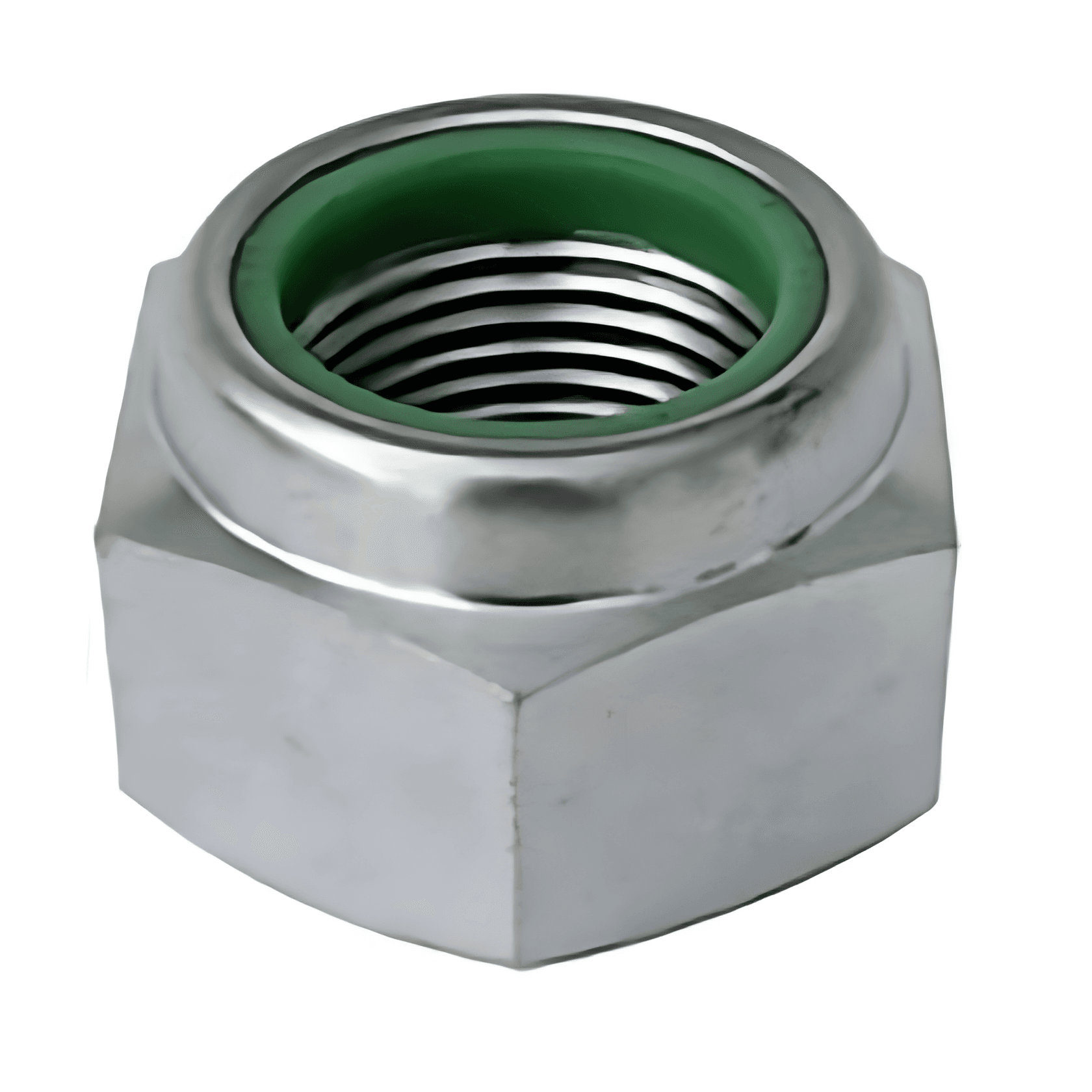 PORCA SEXTAVADA AUTOTRAVANTE NYLON M14X1.50MM - 38320