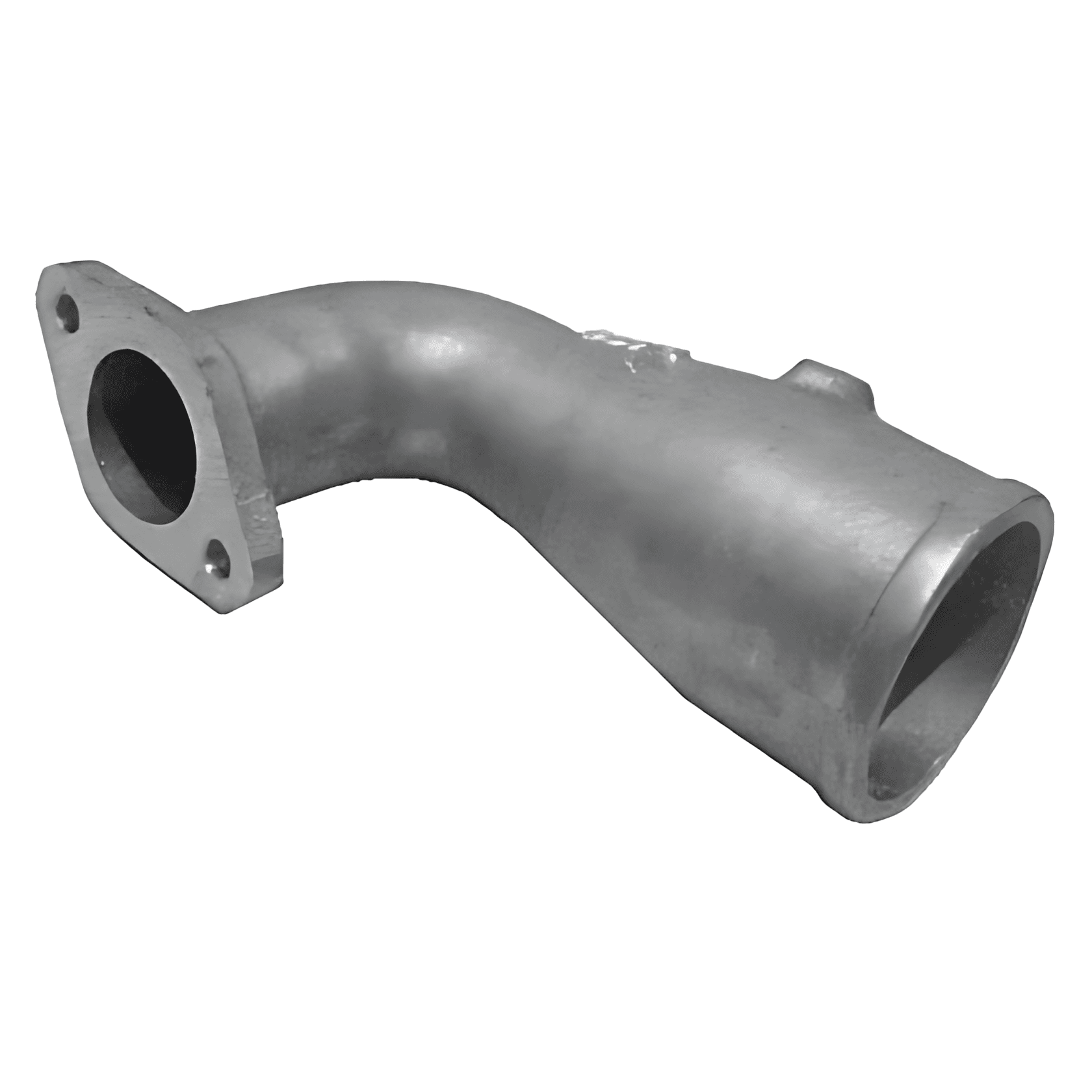 CURVA TURBINA EM ALUMINIO FUNDIDO COM FLANGE - 3520987015