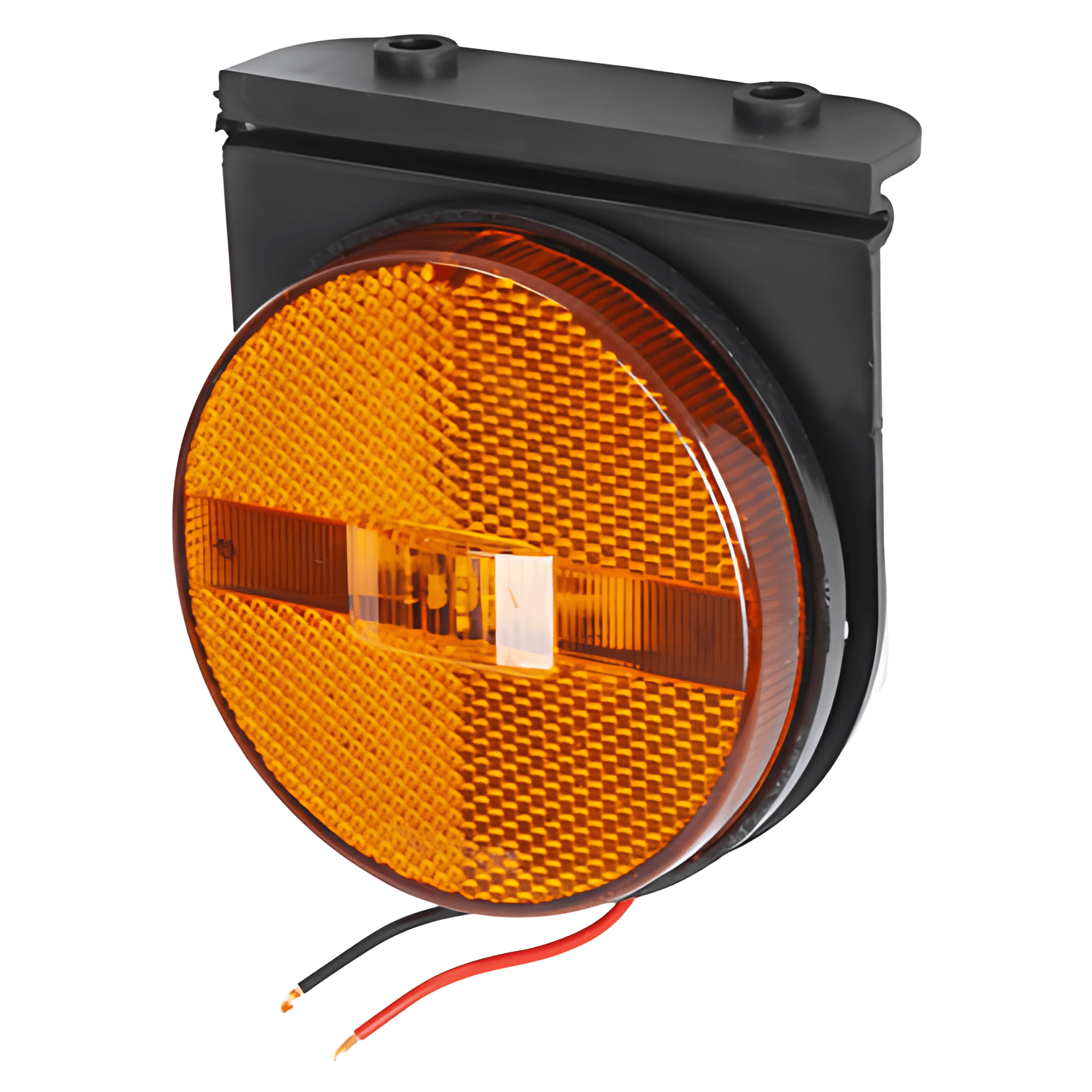 LANTERNA LATERAL LED AMBAR BIVOLT COM SUPORTE + FIO) - 5001009216007