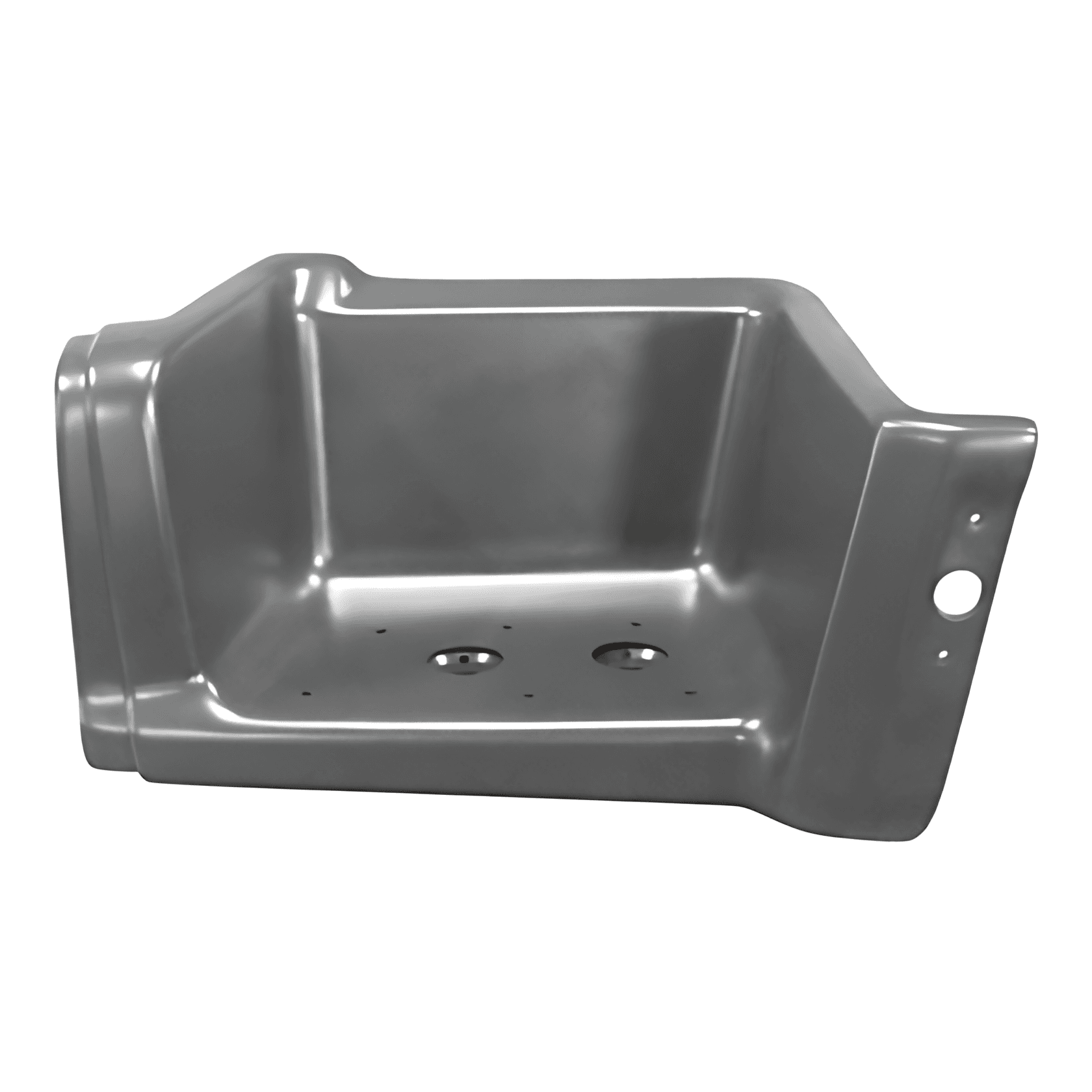ESTRIBO LADO ESQUERDO 1 DEGRAU TRACADO PLASTICO - 1C456820046CB