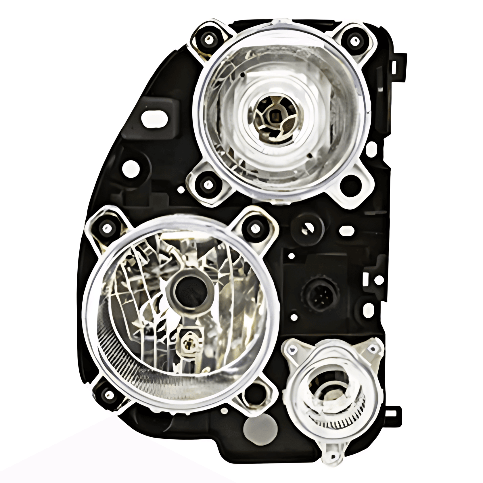 FAROL DUPLO COM PISCA SEM MOLDURA LE - 9438206761