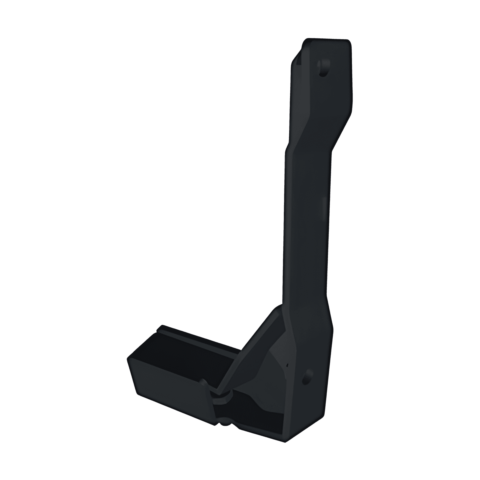 SUPORTE LADO ESQUERDO LATERAL METAL PRETO E-COAT - 201597810