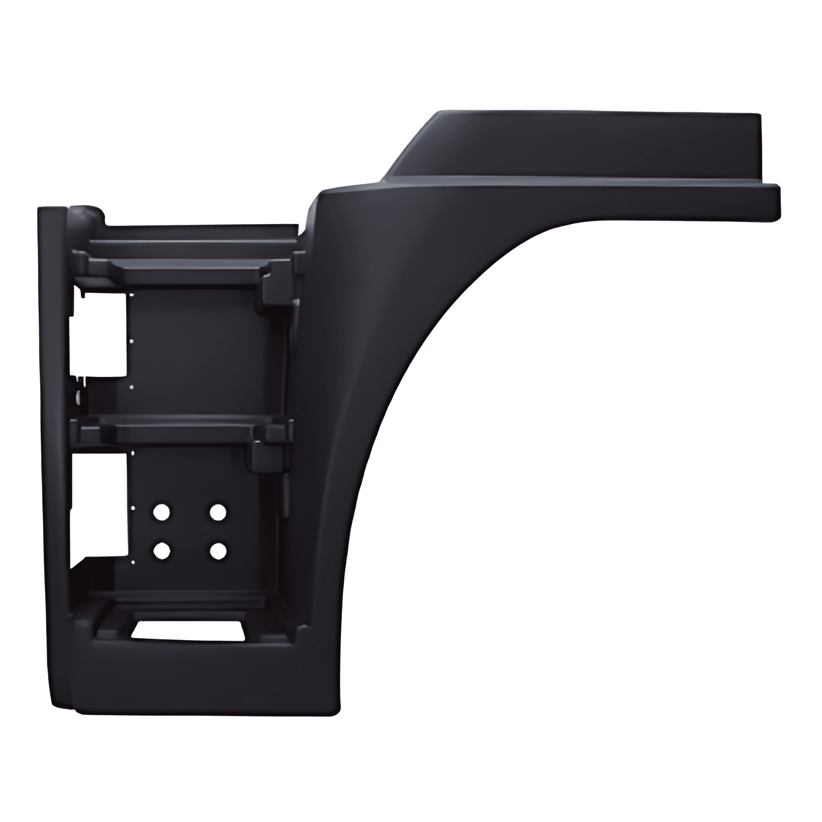 ESTRIBO LADO ESQUERDO PRIMER ( 3 DEGRAUS ) RTM  CINZA FOSCO FORD CARGO 2842 - 03797400