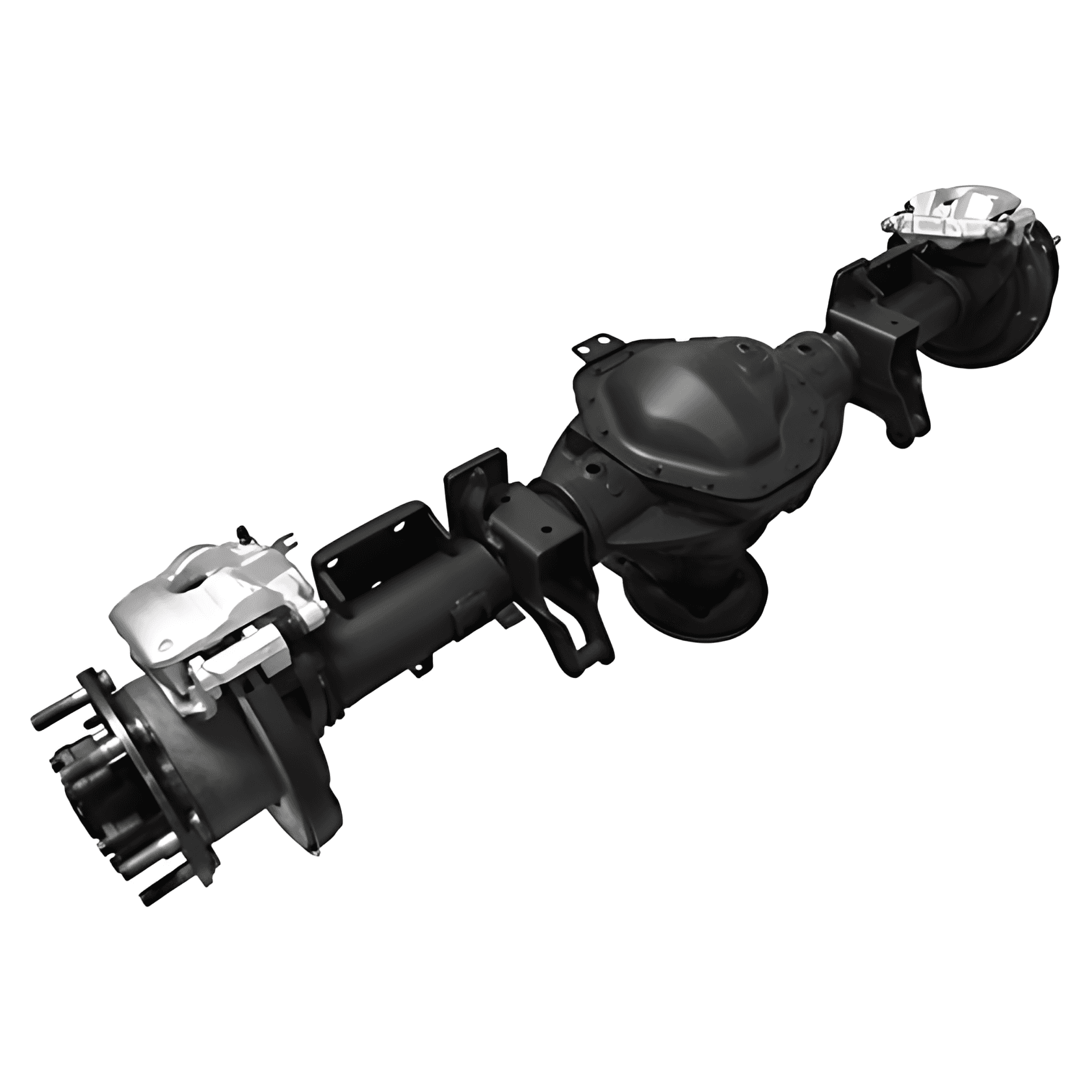 DIFERENCIAL CONJUNTO COMPLETO 10.5 AAM 41X8 RAT 5.13 DELIVERY 6160 ( COM FREIOS ) - 23B500051S