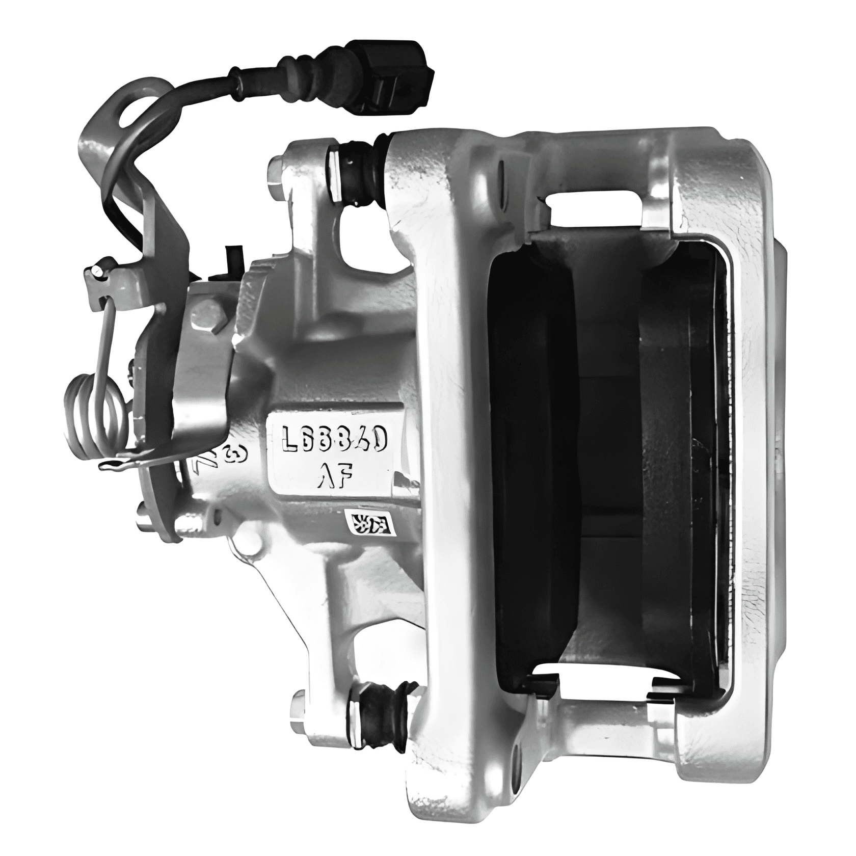 PINCA DE FREIO LADO ESQUERDO - EIXO TRASEIRO - 2N0615405F