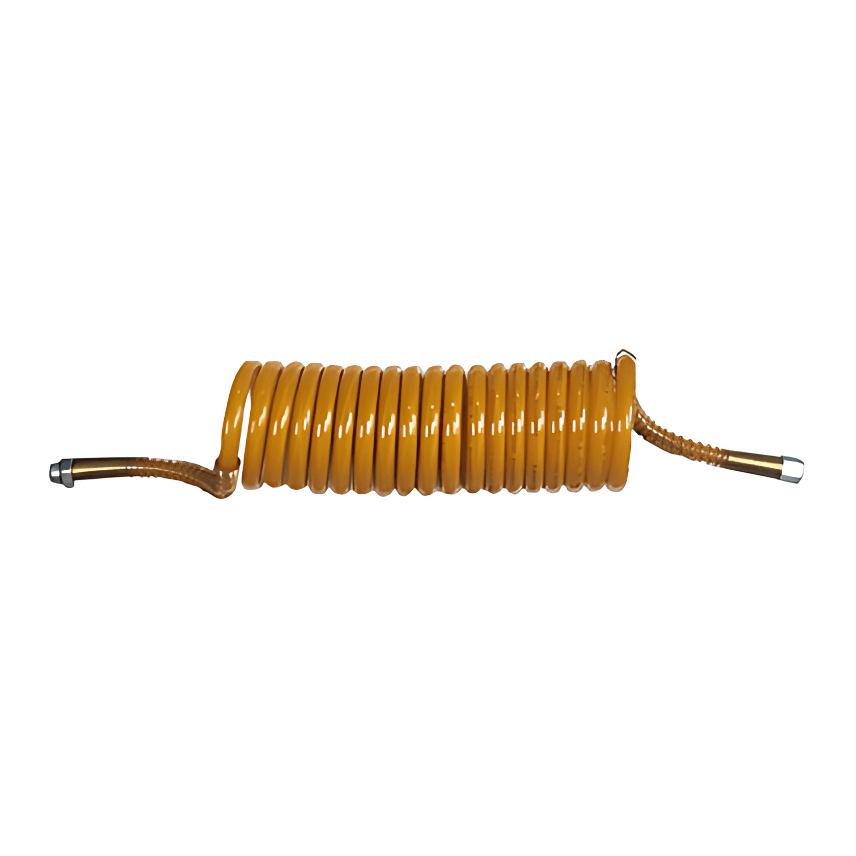 MANGUEIRA ESPIRAL PA 12 C/TRAMA 5,50 MF M16x1,5 x FG M16x1,5 BI-TREM AMARELA - 082055BITRTAM
