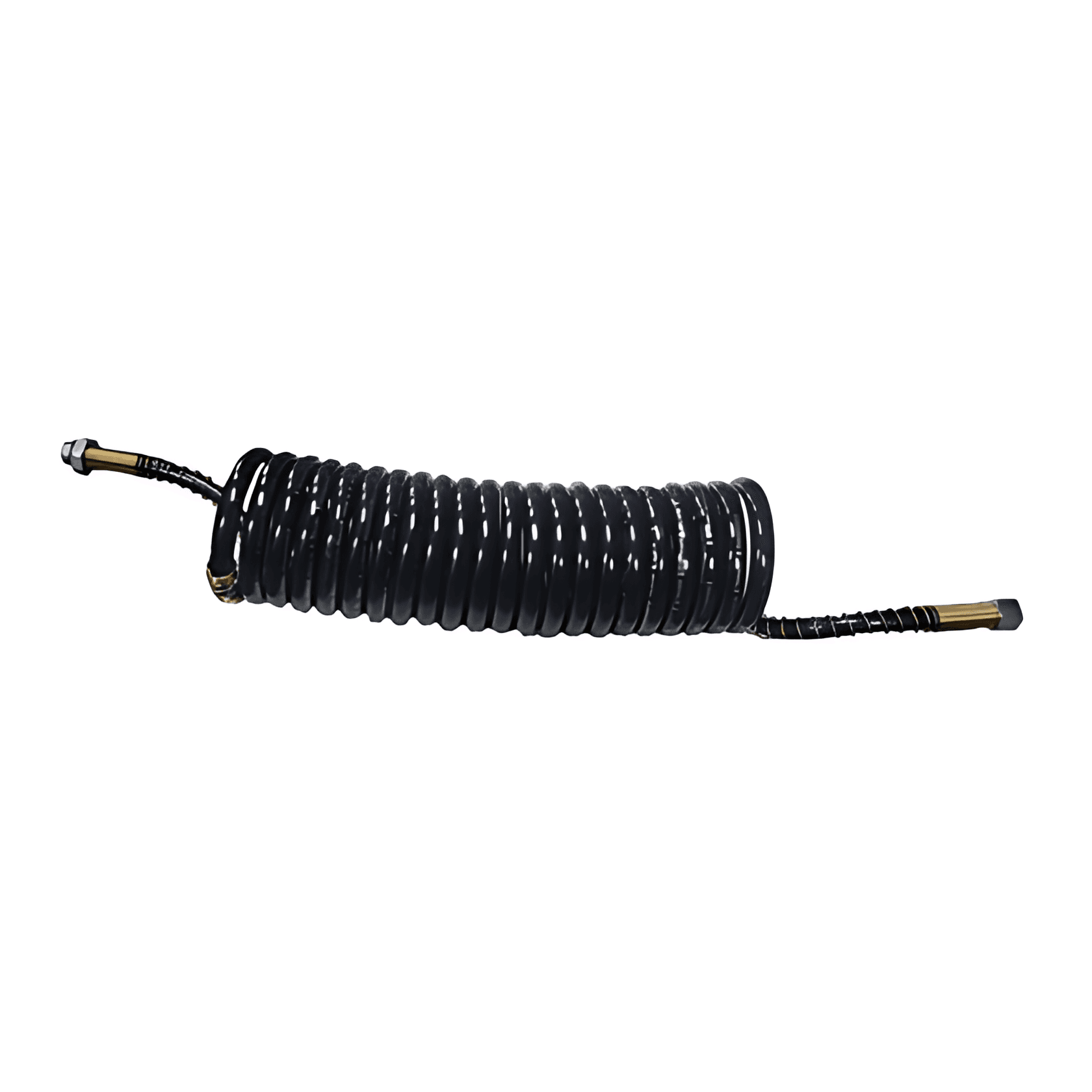 MANGUEIRA ESPIRAL PA 12 C/TRAMA 6,50 MF M16x1,5 x FG M16x1,5 BI-TREM PRETO - 082065BITRTPR