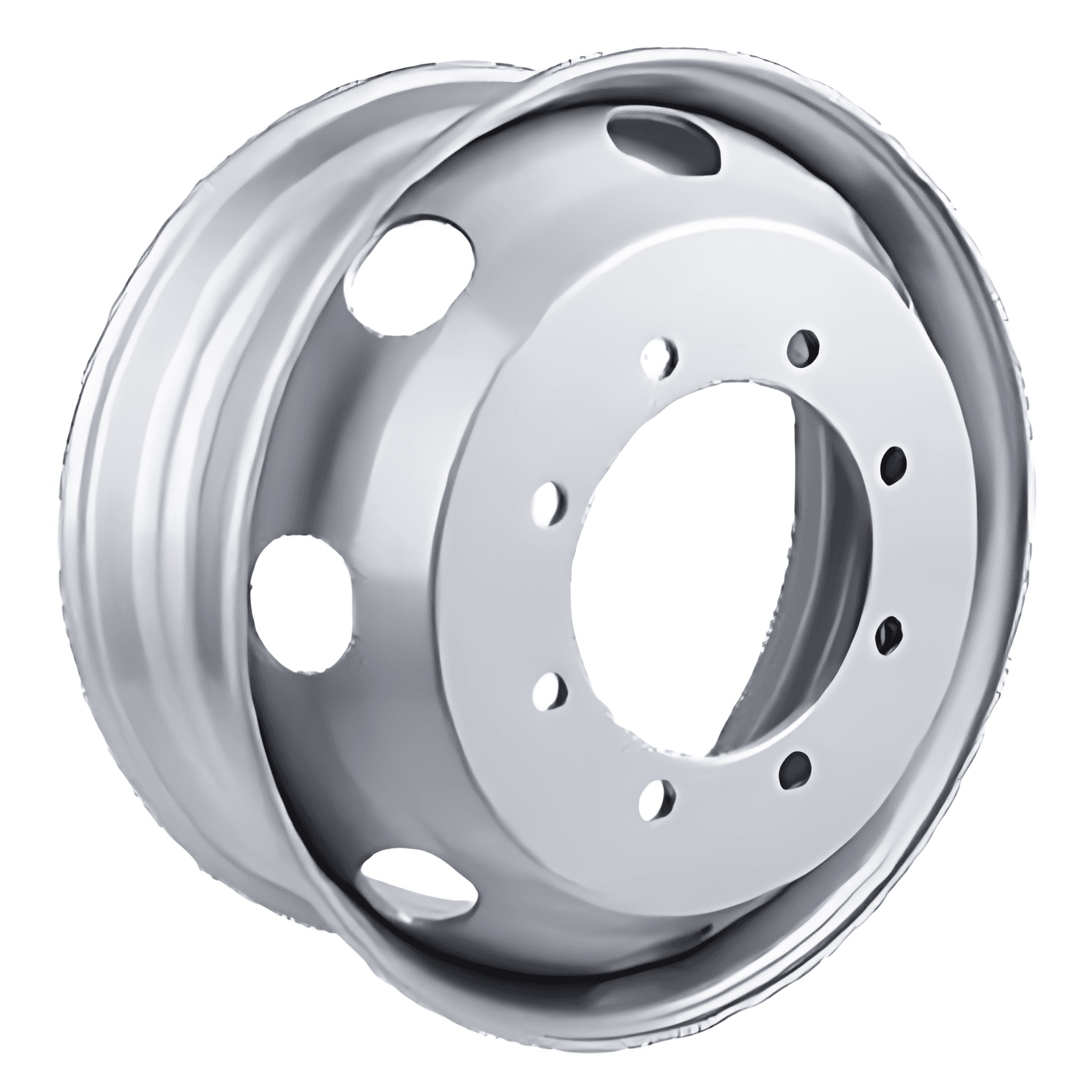 RODA DISCO 7,50 x 22,5 SEM CAMARA 8 FUROS RETO PNEU 275 - BVIM5063R