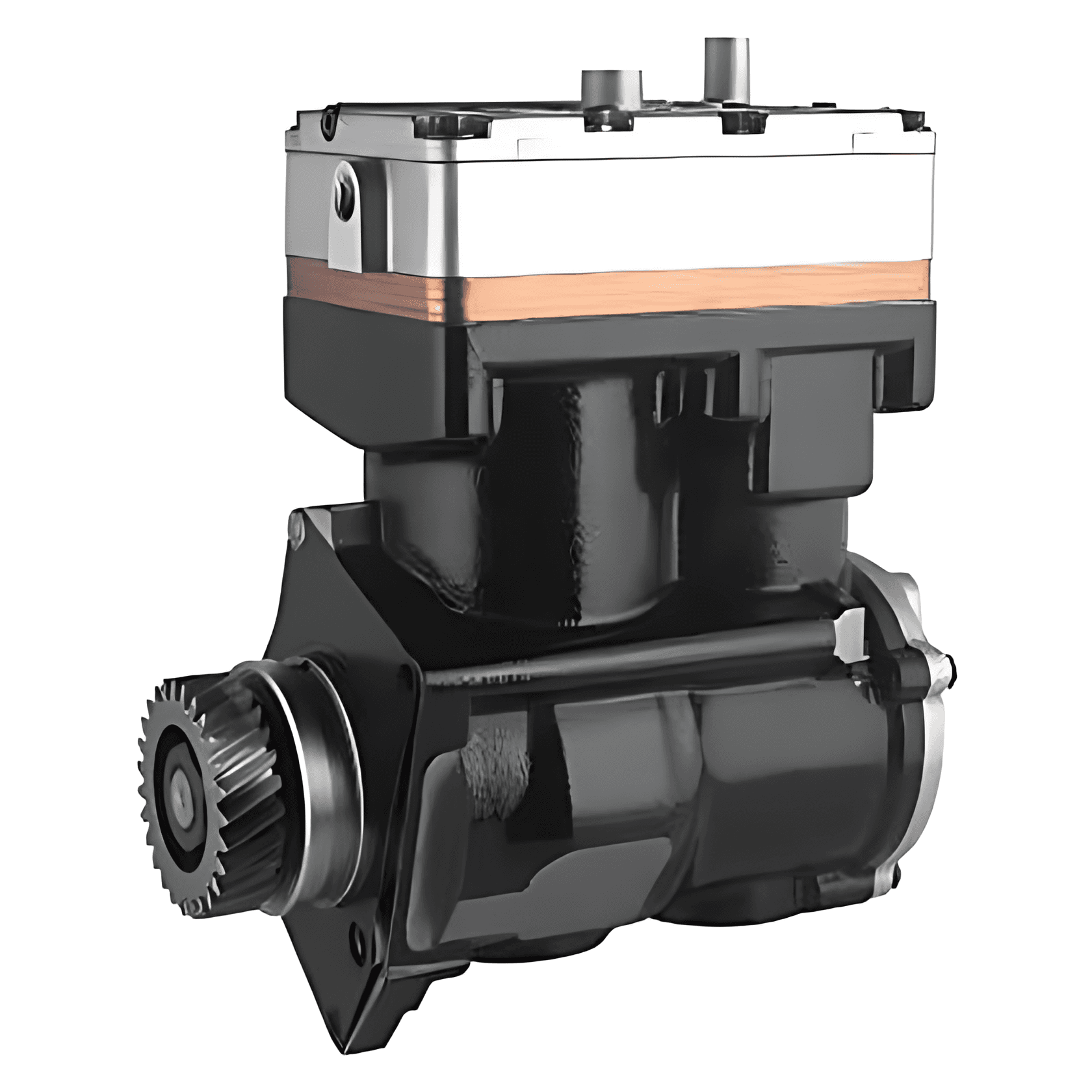 COMPRESSOR AR ( DUPLO ) LP490 OM457 MODELO VOITH - 8160049