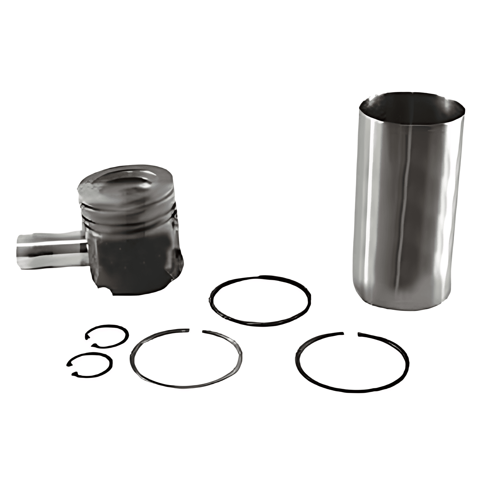 KIT CAMISA PISTAO ANEIS PINO E ANEL TRAVA - K0211010 STD