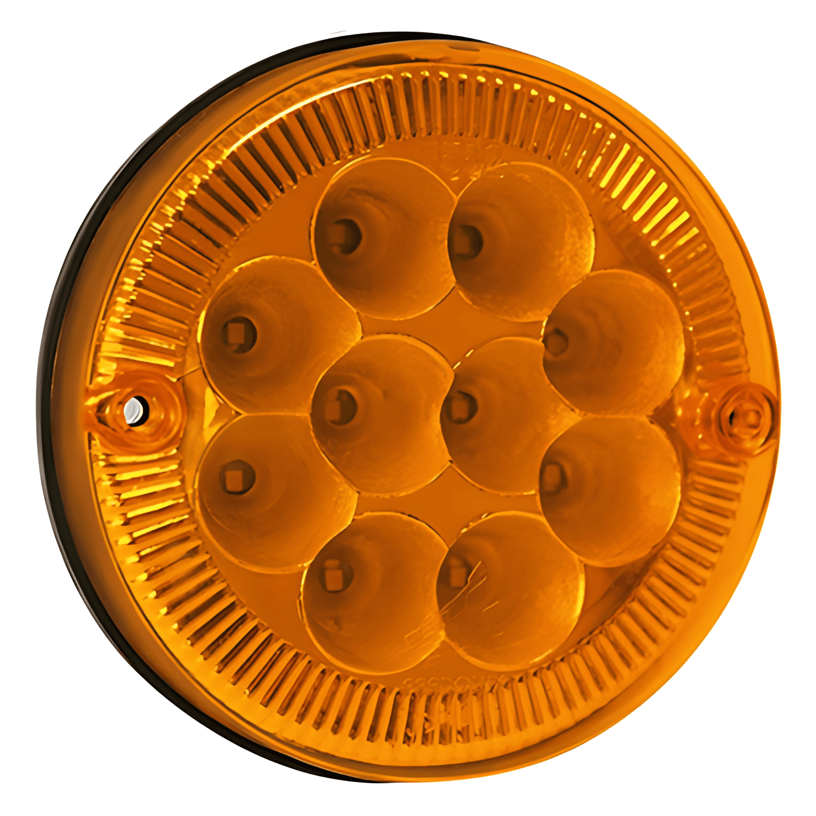 LANTERNA DIRECIONAL 10 LEDS 1 POLO AMARELA BIVOLT ACRILICO - PL07620061