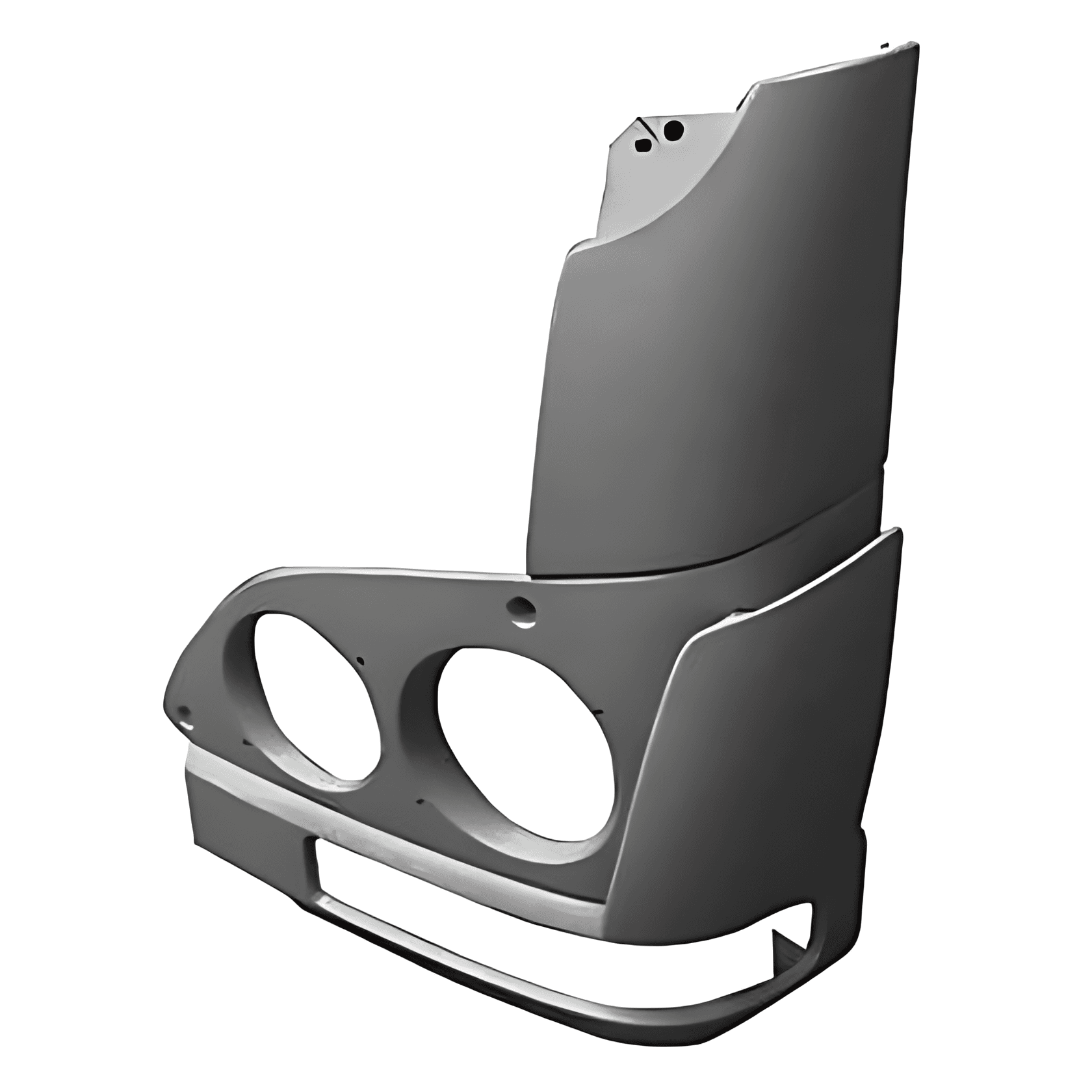 MOLDURA FAROL LE COM DEFLETOR PLASTICO - 80193100E
