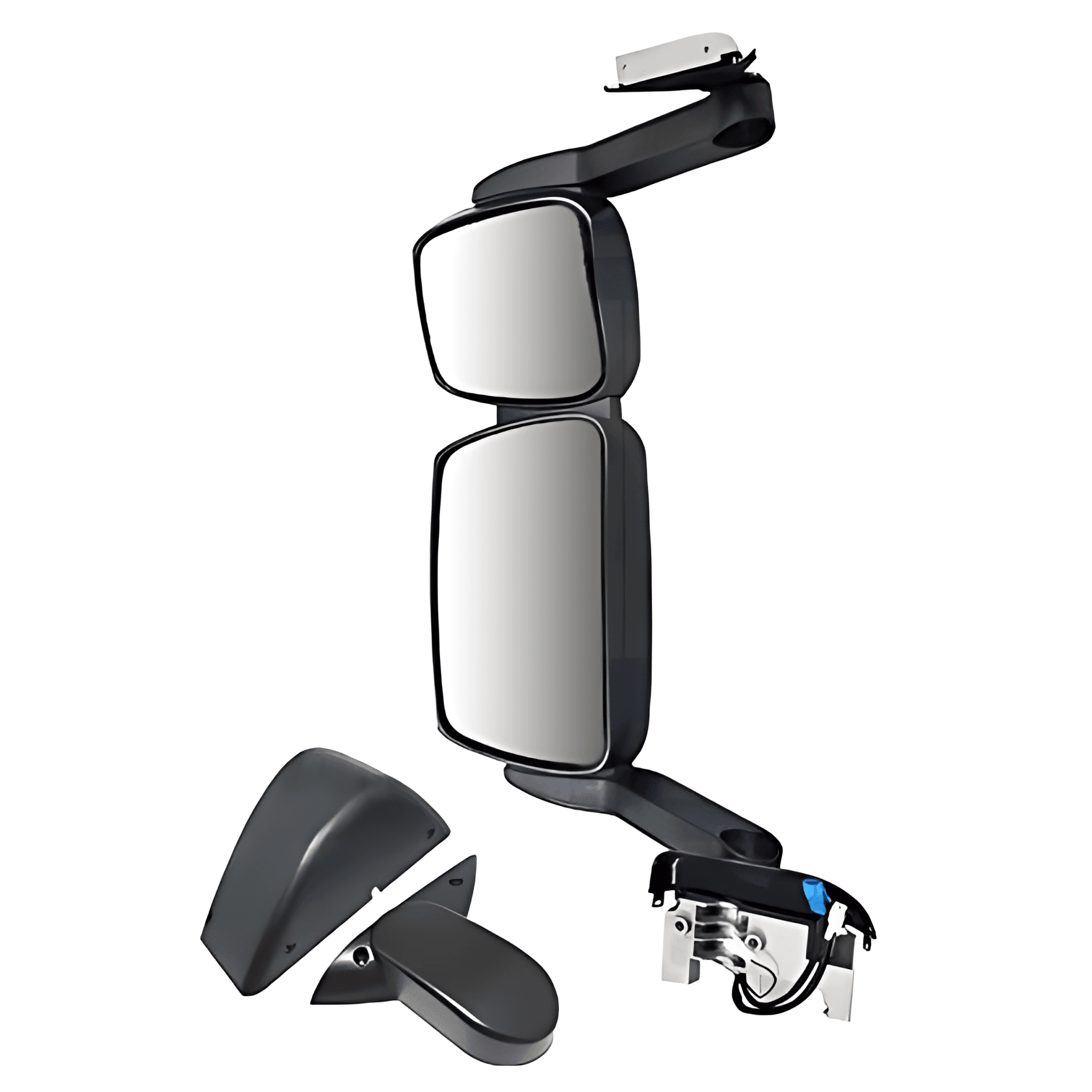 ESPELHO RETROVISOR LE ( MANUAL COM DESEMBASADOR BRACO LONGO ) - 81082