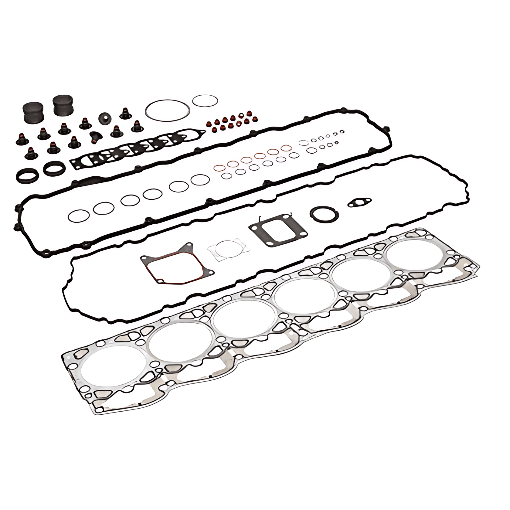 JOGO JUNTA COMPLETO TAMPA PLASTICA DAF MX13 - 034930