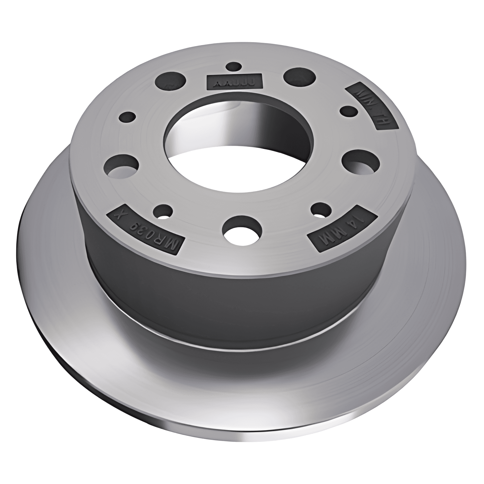 DISCO FREIO TRASEIRO SOLIDO (5 FUROS)  DIAM 279,80MM    16MM ESPESSURA - MR039