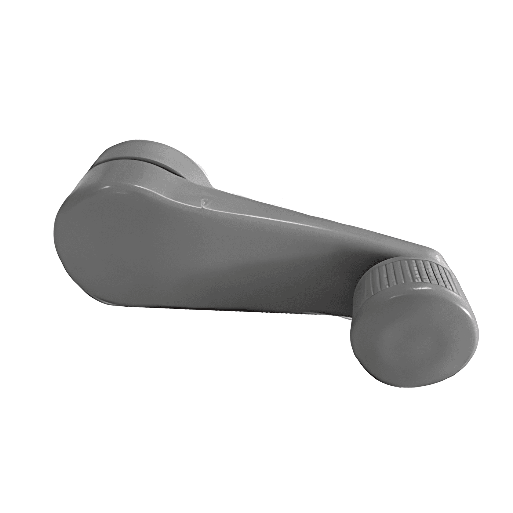 MANIVELA VIDRO CINZA CLARO - 650