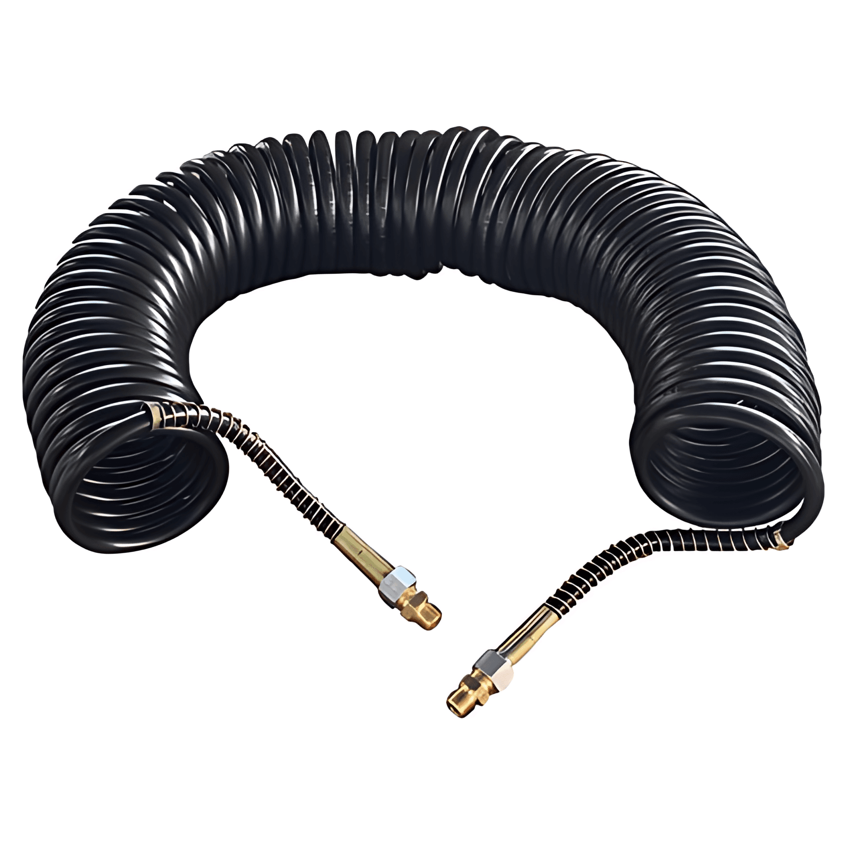 MANGUEIRA ESPIRAL PA 12 C/ TRAMA 18 METROS PRETO  MF M16X1,5 MF M16X1,5 - 082018CETPR