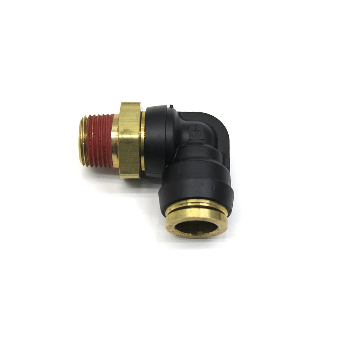 CONEXAO/COTOVELO 90 GRAUS 3/8 NPT (ENGATE RAPIDO PARA TUBO TECALON 1/2) - 2017515C2E