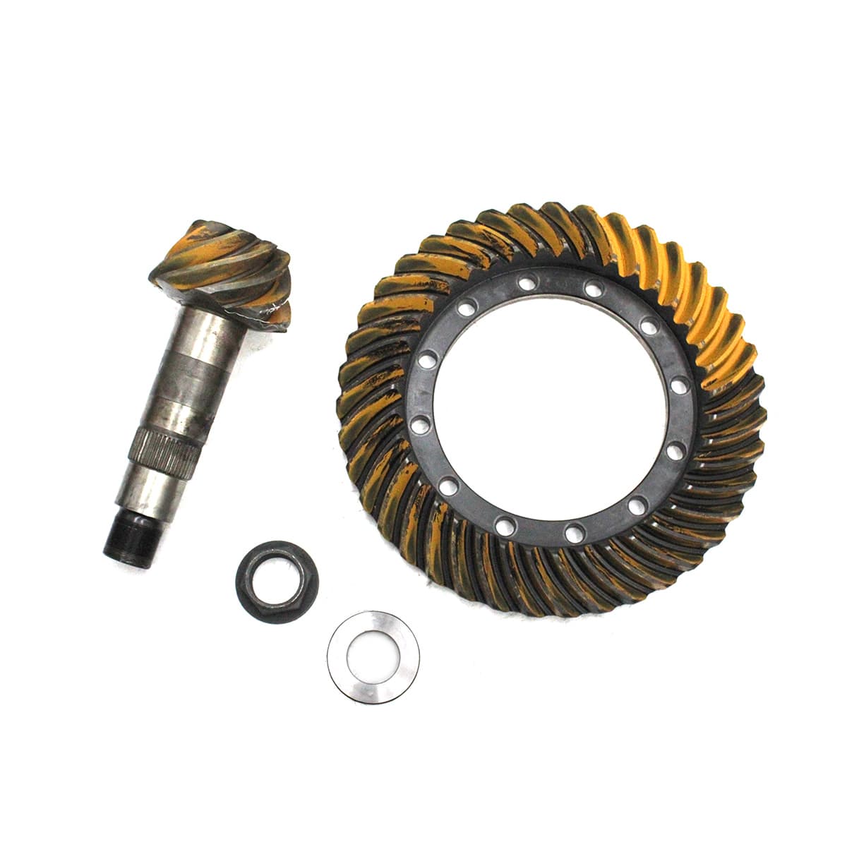 COROA E PINHAO 9X39 (RELACAO 4,33:1) FORD EIXO MD145 (DIF ANTERIOR) (DENTE INVERTIDO) (NR COROA 41278K - NR PINHAO 41729K) - B412781433