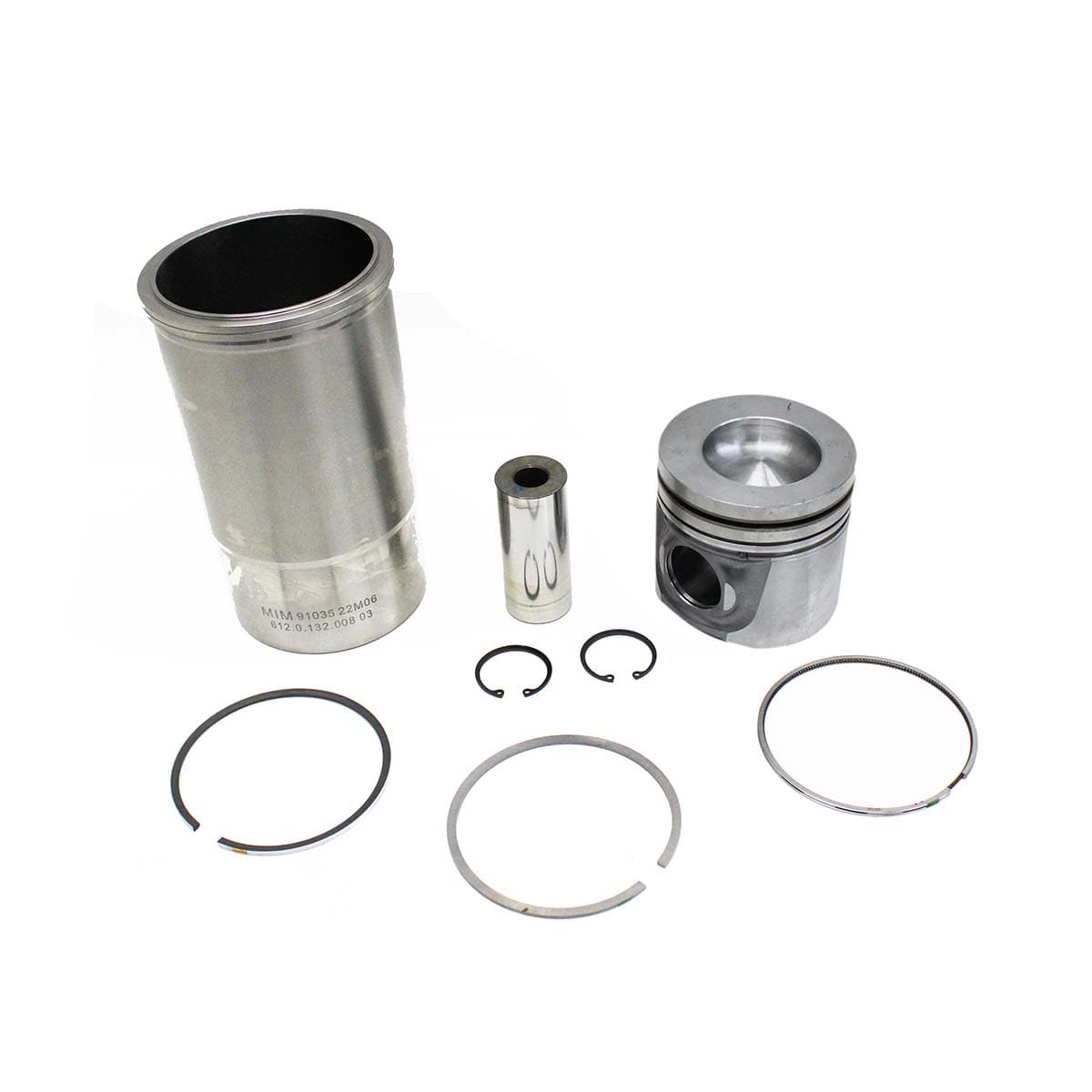 KIT PISTAO/CAMISA/ANEL/PINO/TRAVA MOTOR MWM ACTEON X12 4CIL/6CIL - 961280190118