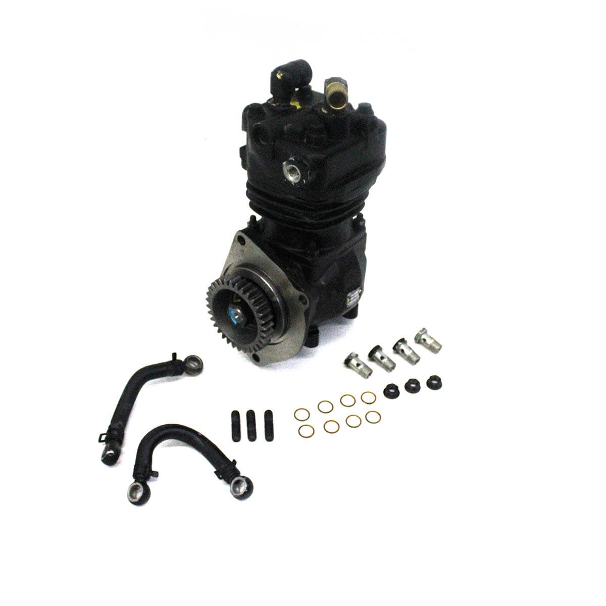 COMPRESSOR AR PADRAO KNORR VW CONSTELLATION/WORKER MOTOR MWM X12 6CIL (COM ENGRENAGEM DENTE RETO 961203710084E) - 961200510064E