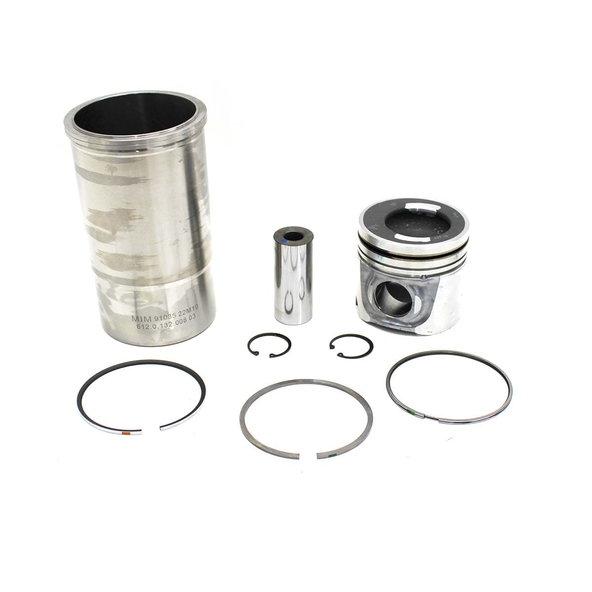 KIT PISTAO/CAMISA/ANEL/PINO/TRAVA MOTOR MWM X12 4CIL/6CIL - 961280190158