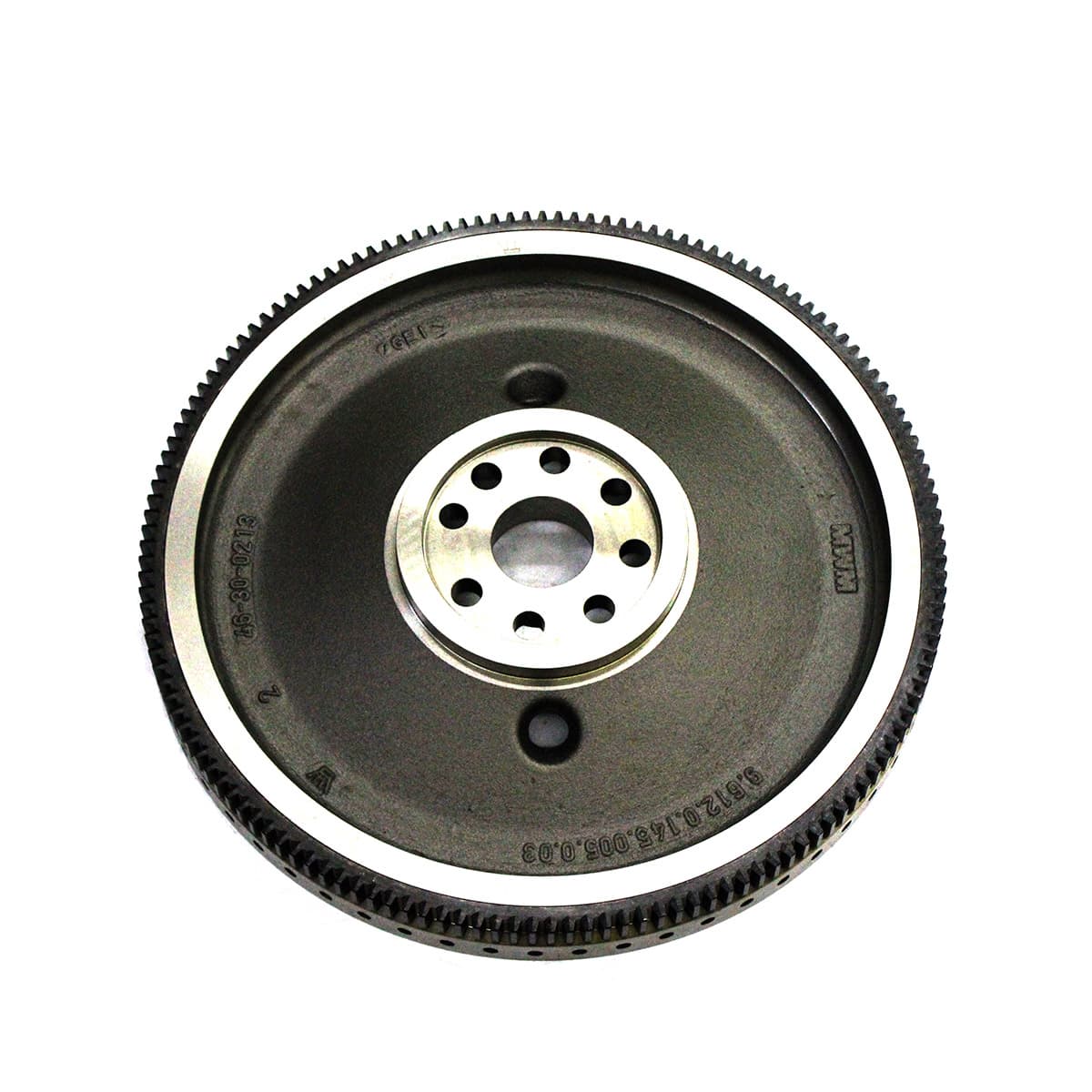 VOLANTE C/CREMALHEIRA 145D VOLVO VM 260 MOTOR MWM X12 6CIL TCE (P/EMBR 365MM) (46300213 NR FUNDICAO) - 961201450055