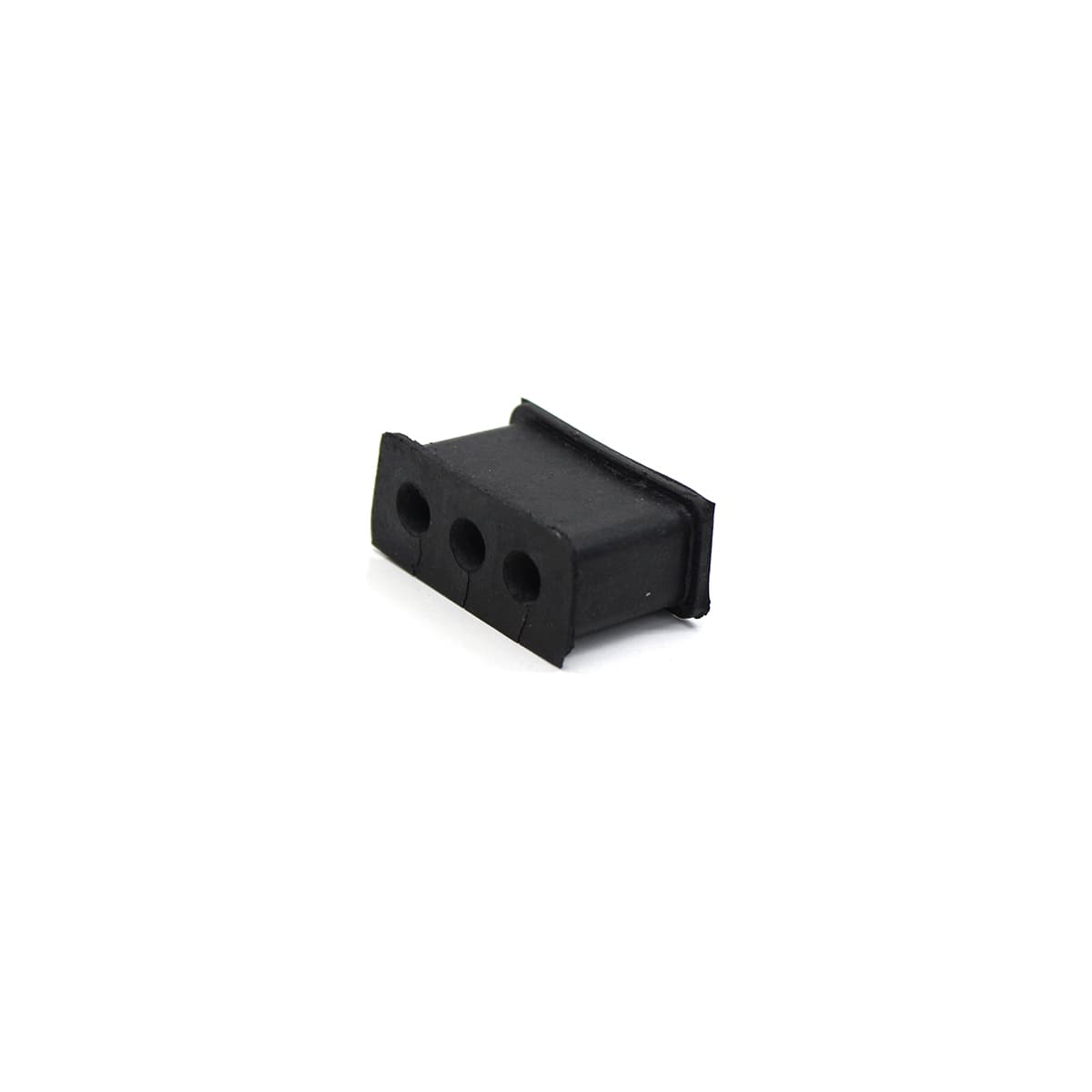 CALCO/BORRACHA ABRACADEIRA TRIPLA TUBO/CANO BICO INJETOR MOTOR MWM (PARA 3 CANOS) - 961008610014