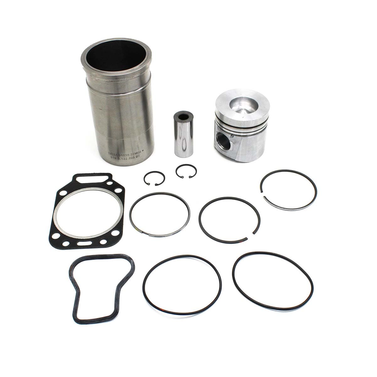 MASTER KIT PISTAO/CAMISA/ANEL/PINO/TRAVA/JUNTA CABECOTE/ANEL ORING/JUNTA TAMPA VALVULA MOTOR MWM X10 - 941080191118