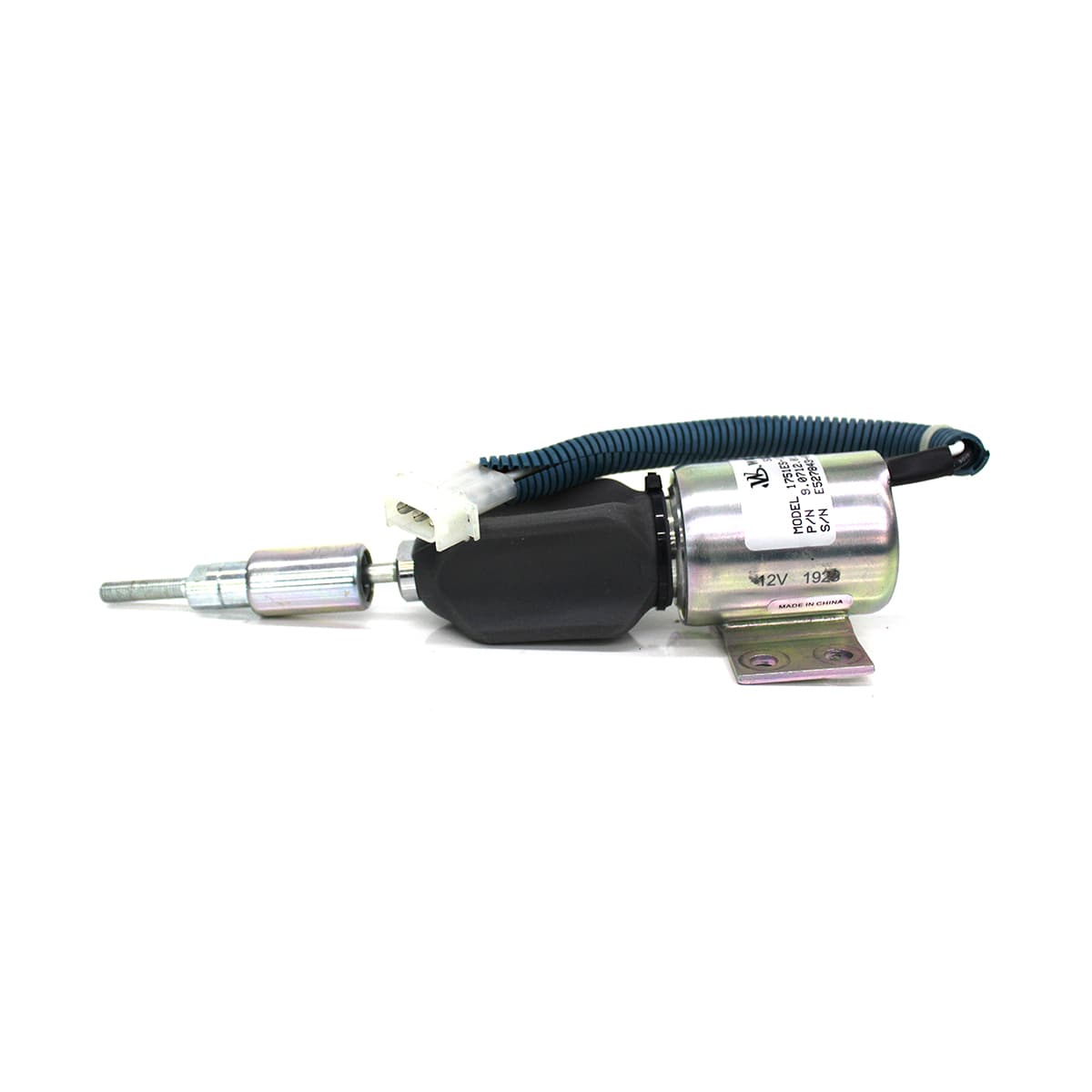 VALVULA SOLENOIDE 12V PARADA MOTOR VW MOTOR MWM X10 (SEM CONECTOR E TERMINAL) - 907120120014E