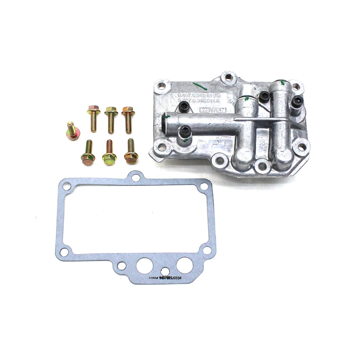 CONJUNTO CABECOTE RESFRIADOR 5 PLACAS - 940709400117