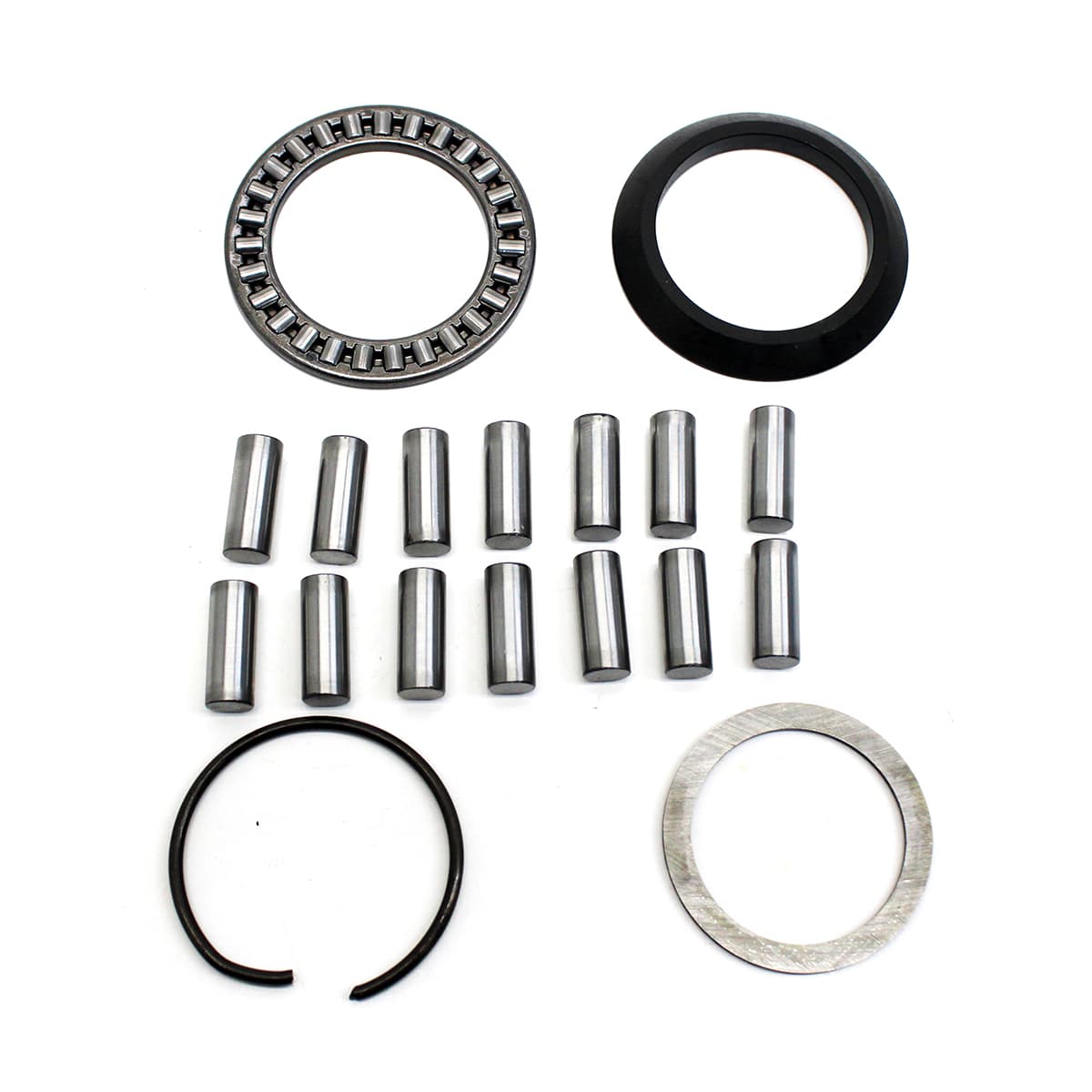 KIT REPARO ROLETE/ROLAMENTO/ARRUELA/PISTA EIXO PILOTO CAMBIO EATON 280VH/280VHD/390V/CL450/CL550 - 3003823