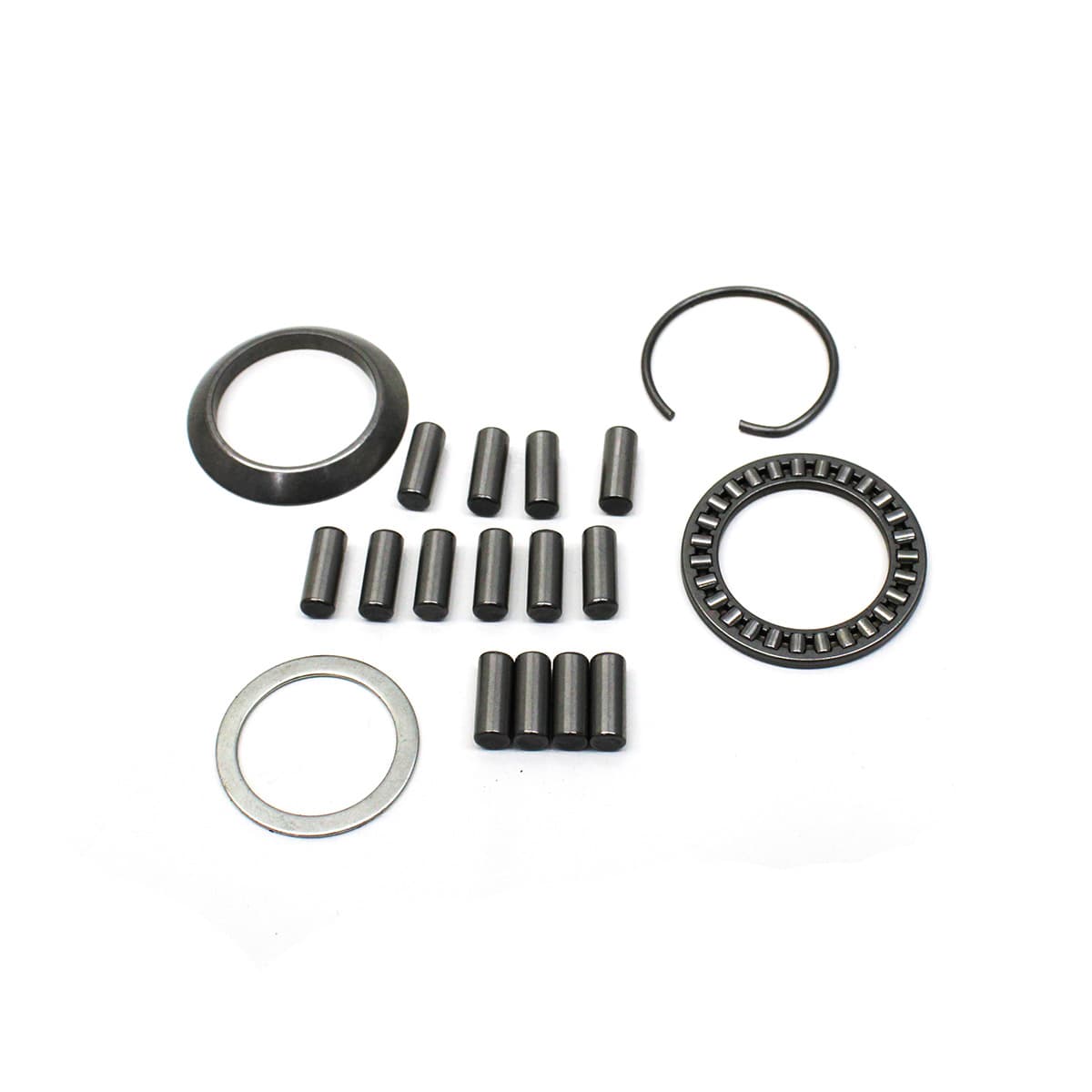 KIT REPARO ROLETE/ROLAMENTO/ARRUELA/PISTA EIXO PILOTO CAMBIO EATON 280VH/280VHD/390V/CL450/CL550 - SUK369CPL