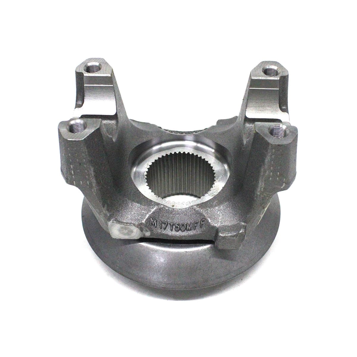 TERMINAL/FLANGE YOKE 46 ESTRIAS PINHAO AGRALE/FORD/VW EIXO MD145/MS160/MS165/MS168 (ROSCA 1/2) (COM DEFLETOR DEFR5612) (CRUZETA 5515X) - 17TYS3876A