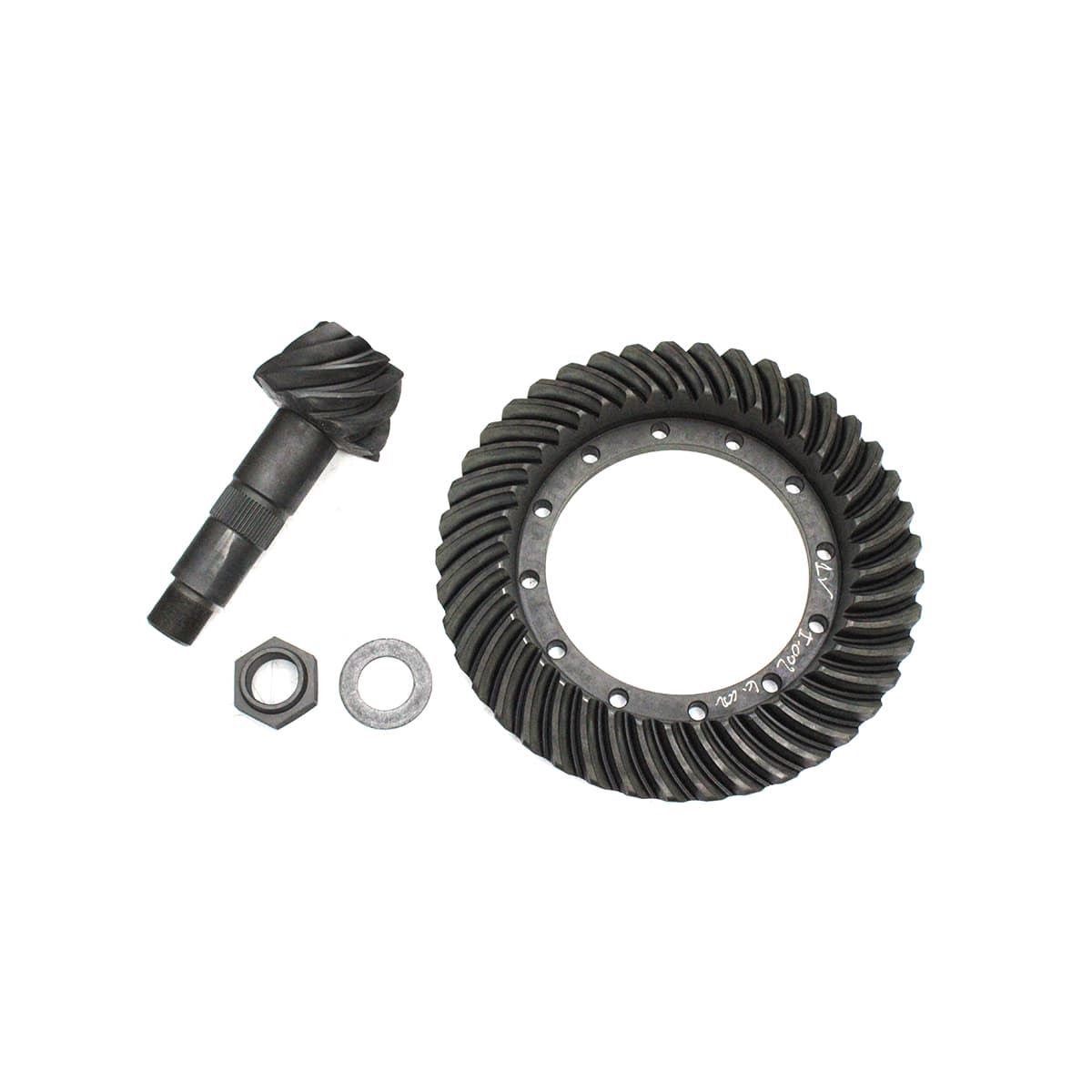 COROA E PINHAO 9X41 (RELACAO 4,56:1) FORD/VW EIXO MD168 (DIF ANTERIOR DIANTEIRO) (DENTE INVERTIDO) - A398821456