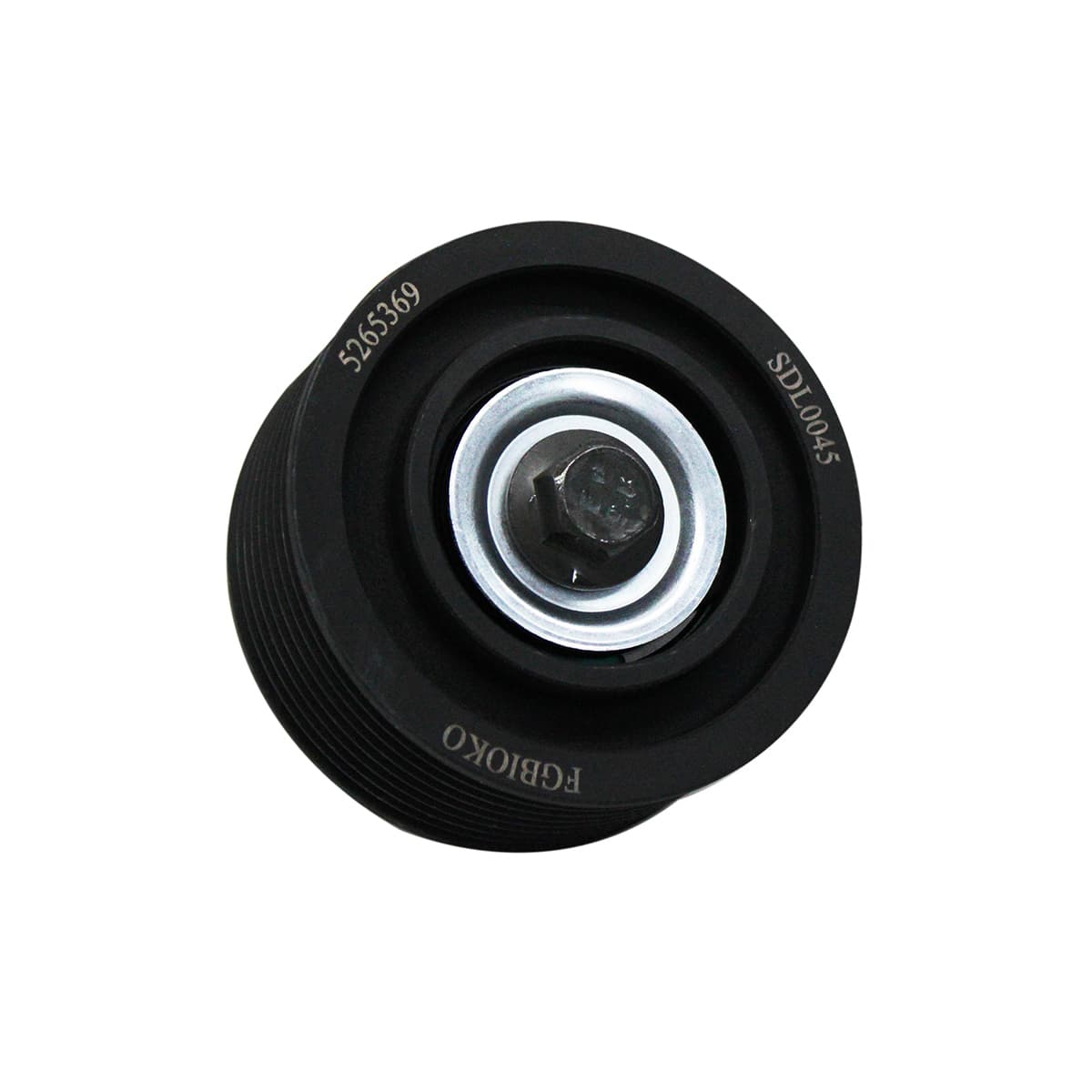 POLIA TENSORA ESTRIADA DESVIO CORREIA COM ESPACADOR/PARAFUSO/CHAPA VW MOTOR CUMMINS SERIE ISF 3.8 EURO 5 (72X38MM) - 5265369