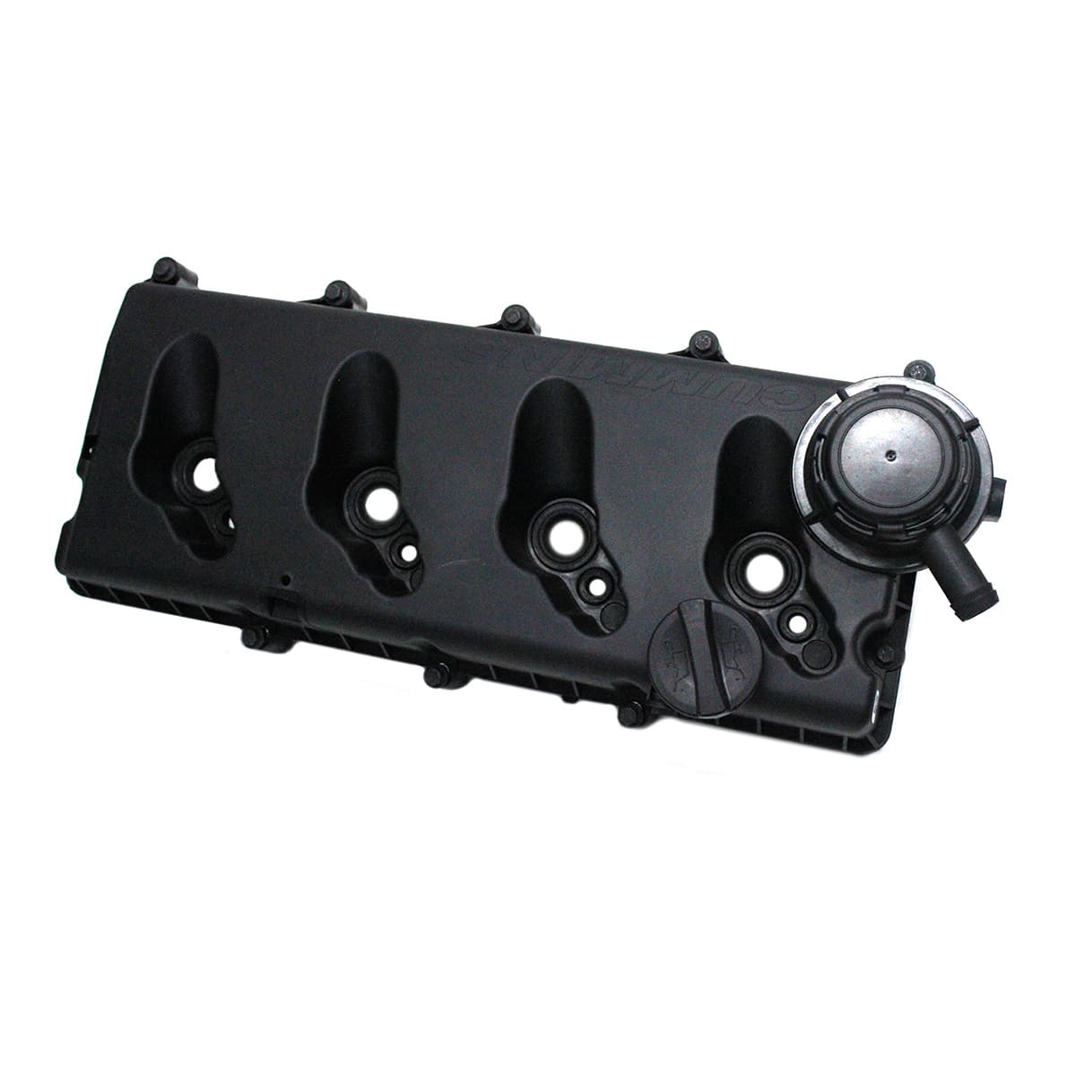 CONJUNTO TAMPA VALVULA COM JUNTA/PARAFUSOS/TAMPA GARGALO VW NOVO DELIVERY EXPRESS/6160 MOTOR CUMMINS SERIE ISF 2.8 EURO 5 (COM RESPIRO VIRADO PATA ESQUERDA) - 5262620