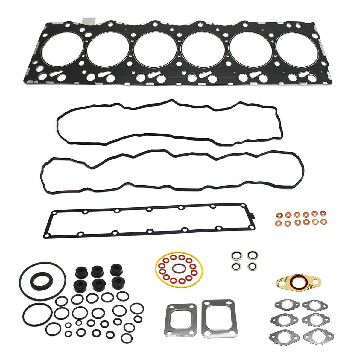 JG JUNTAS SUPERIOR MOTOR CUMMINS SERIE ISBE 6CIL FORD/VW (COM JUNTA CABECOTE 1,15MM) - 79708
