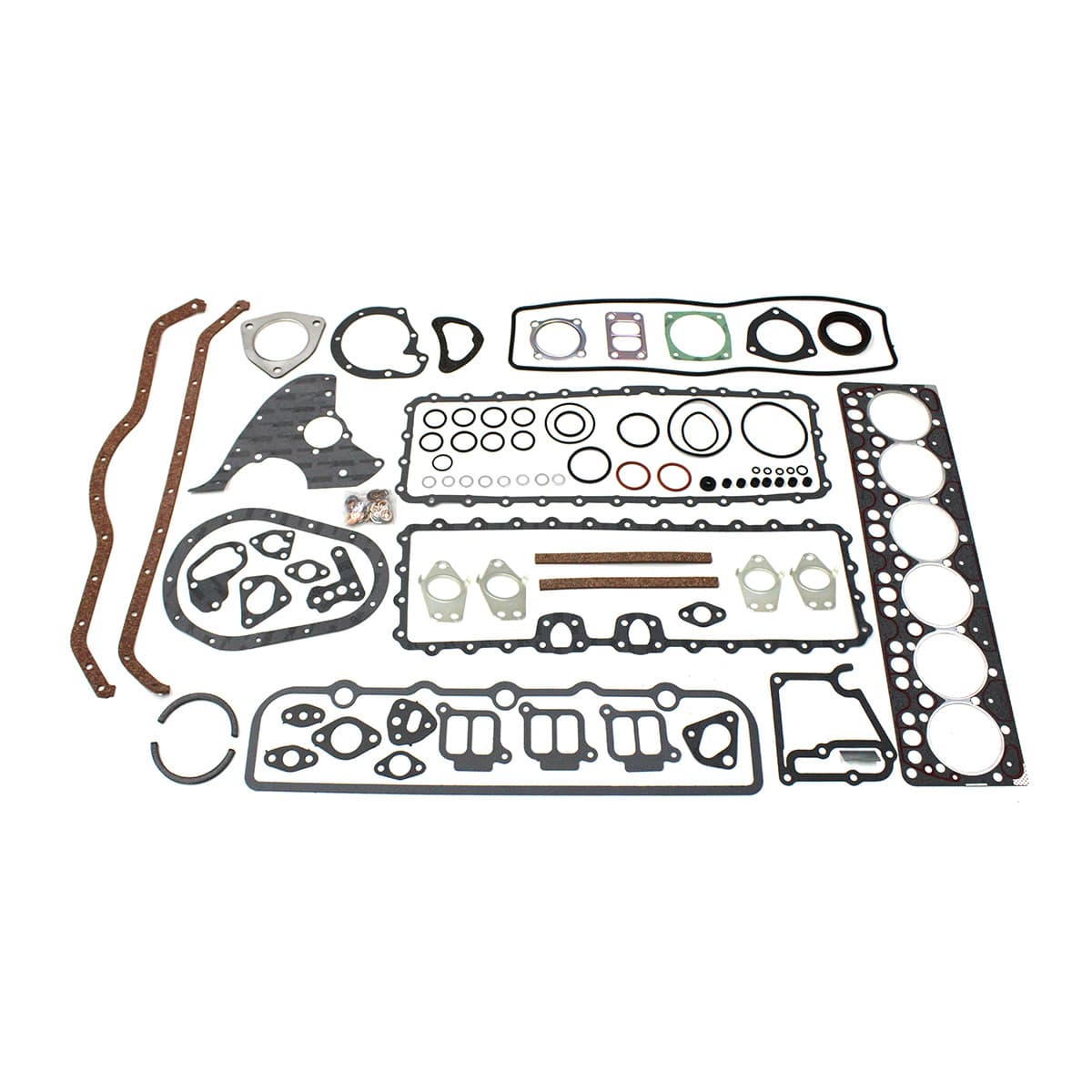 JG JUNTAS COMPLETO COM RETENTOR POLIA MB MOTOR OM366/OM366A ASPIRADO/SIMPLES/TURBINADO (COM JUNTA CABECOTE 98MM 82175) (SEM RETENTOR HASTE) - 80270