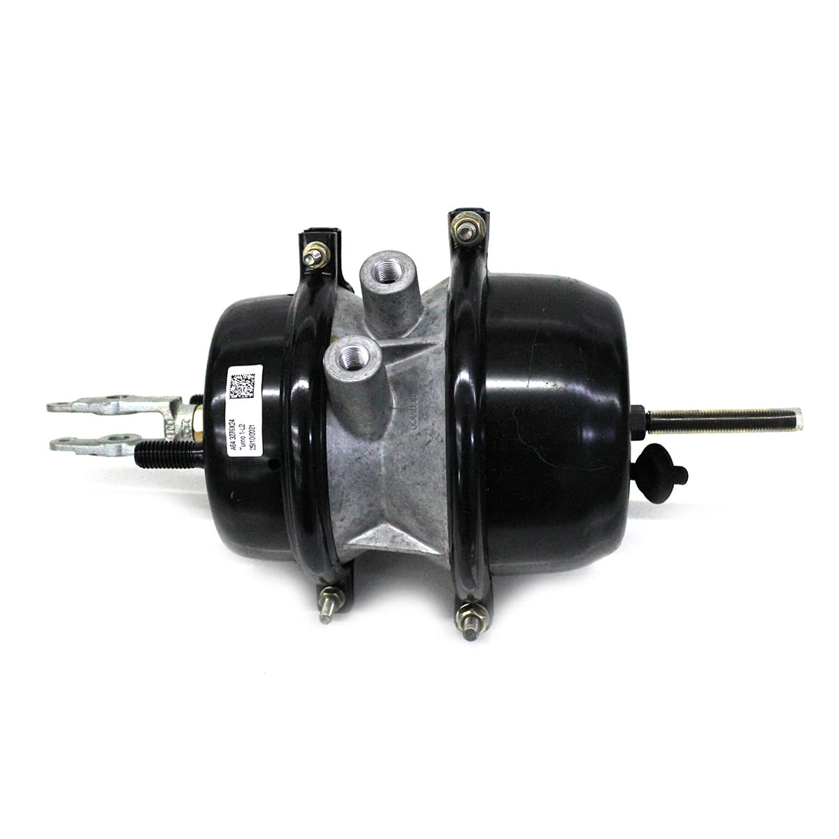 CAMARA/CUICA FREIO 24X30 TRASEIRO LD FORD/VW (CONEXAO ROSCA 3/8 NPT) (HASTE 69,90MM) (COM FORQUILHA 1245Z1066) - SB304