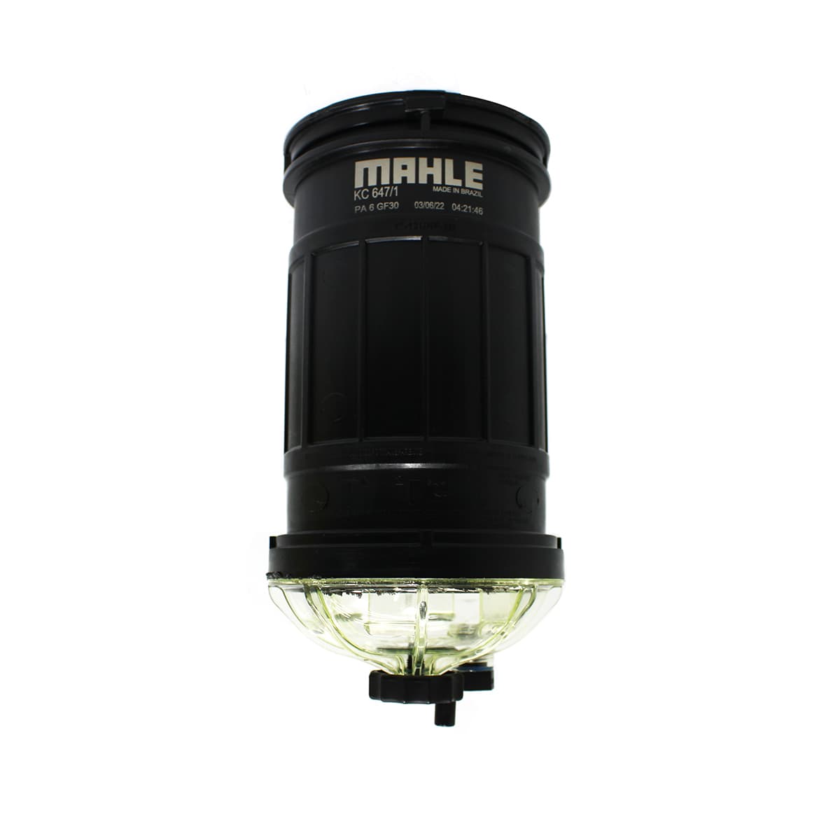 FILTRO DIESEL/RACOR SEPARADOR DAGUA MB/IVECO (SISTEMA COPO FIXO) (ROSCA 1-12) - KC6471