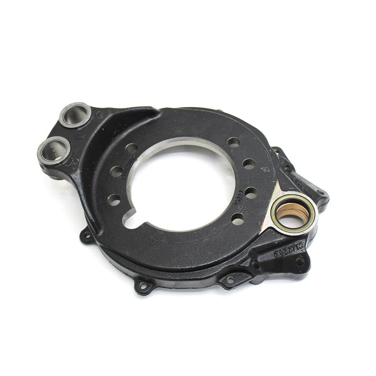 SUPORTE/ARANHA/SPIDER SAPATA/PATIM FREIO DIANTEIRO LE VW ONIBUS (SUSPENSAO MECANICA/PNEUMATICA) - AR400
