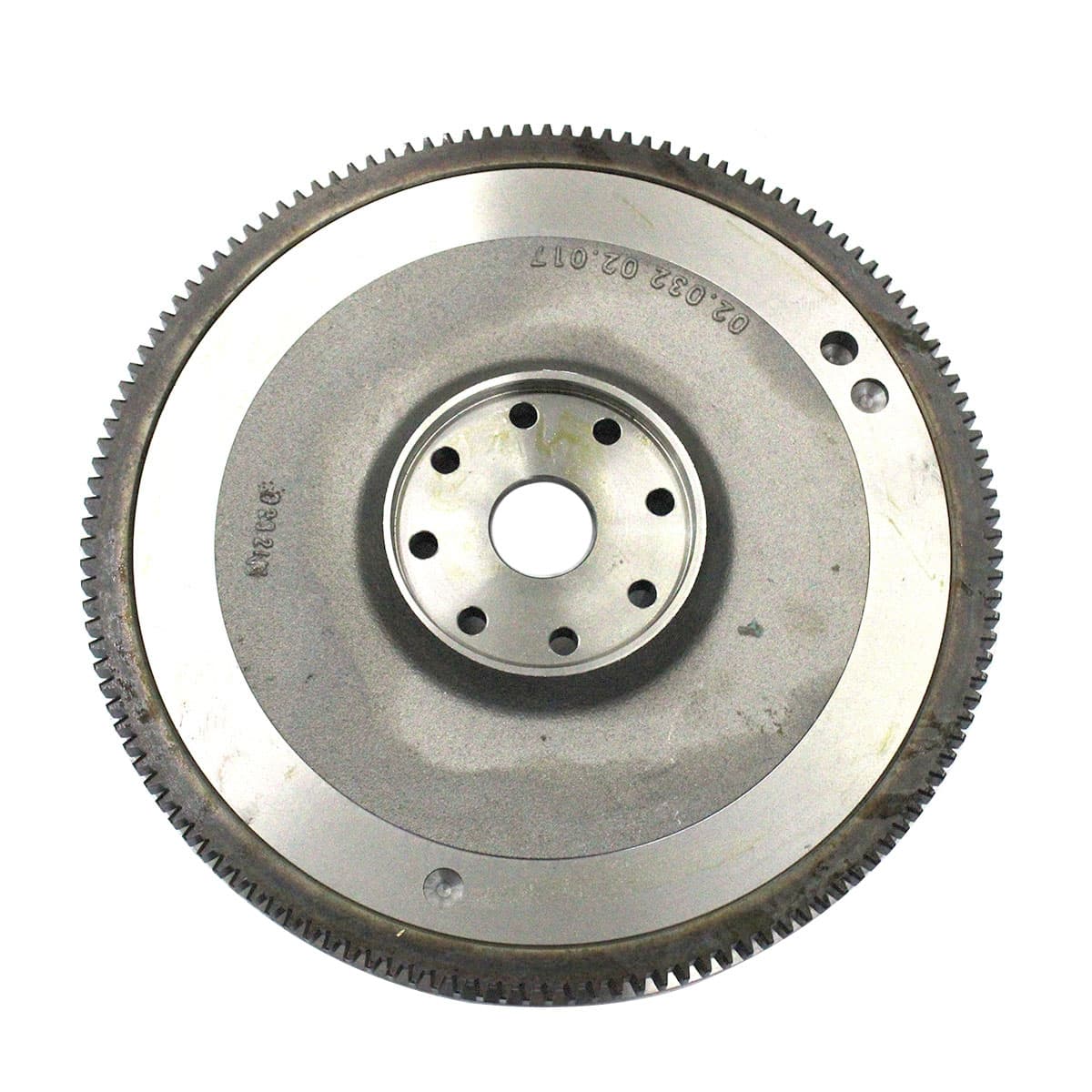VOLANTE C/CREMALHEIRA 133D MB MOTOR OM366LA (VEICULOS COM CAMBIO G85) (P/EMBR 350MM E 362MM) (FURO CENTRAL 46MM) (ROLAMENTO TRABALHA FIXO NO VOLANTE) - 9903202017