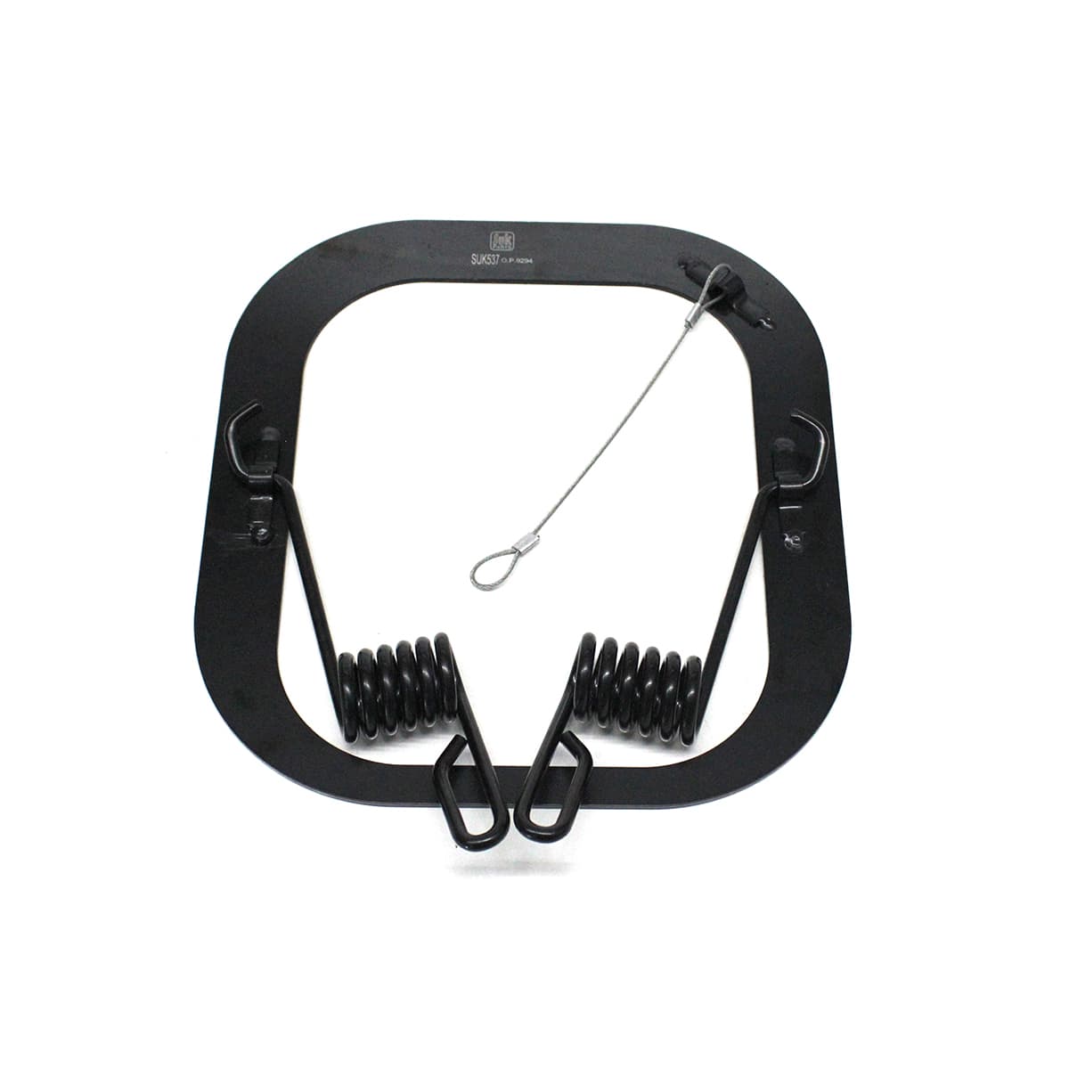 SUPORTE COM MOLA FIXACAO GUARDA PO/COIFA ALAVANCA CAMBIO FORD CARGO 1317E/2622E/2428E/4432E | VW 14150/14200/14220/16220/24220/24250/35300/40300 ..00 - SUK537