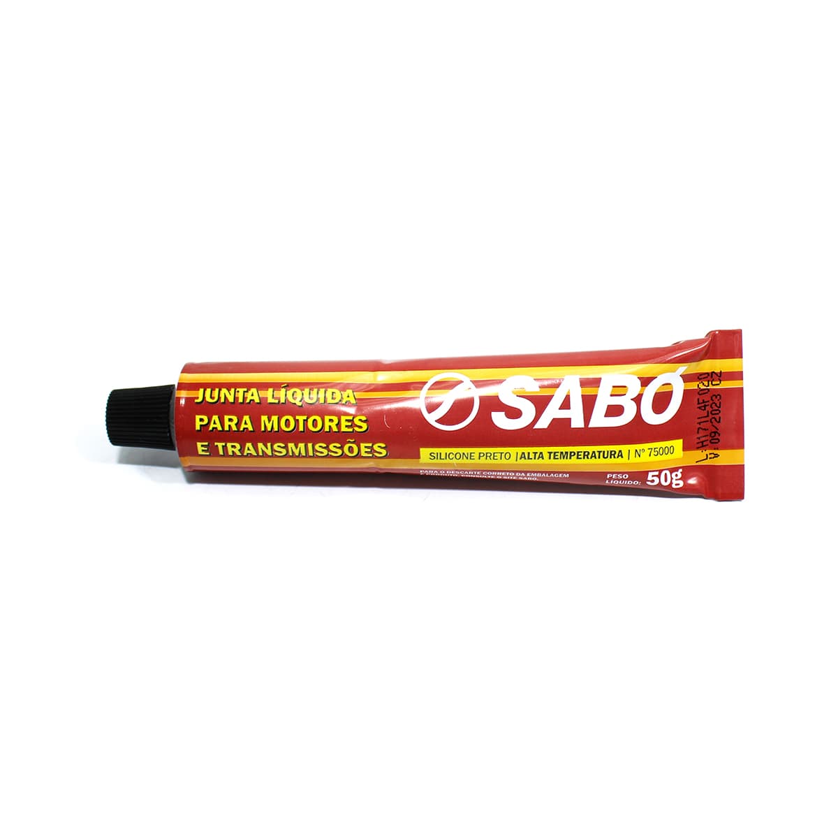 COLA/SILICONE PRETO/BLACK 50GR (-60º A 250º) USO UNIVERSAL - 75000