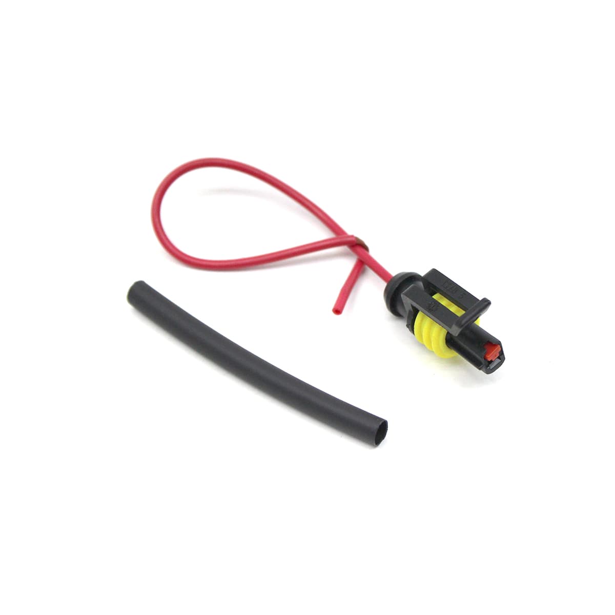 CONECTOR/PLUG COM FIO 1,6MM 1 VIA PARA CHICOTE SENSOR TEMPERATURA/PRESSAO OLEO FORD/VW/MB (REPARO RAPIDO) - TC1011032