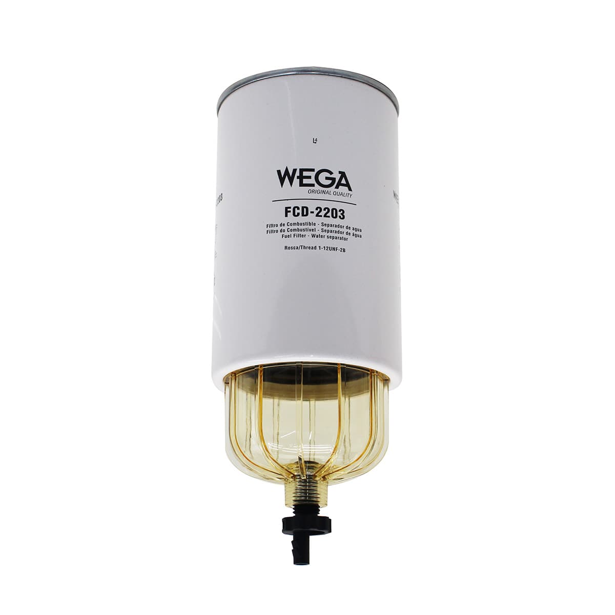 FILTRO DIESEL/RACOR SEPARADOR DAGUA MB (ROSCA 1-12) - FCD2203