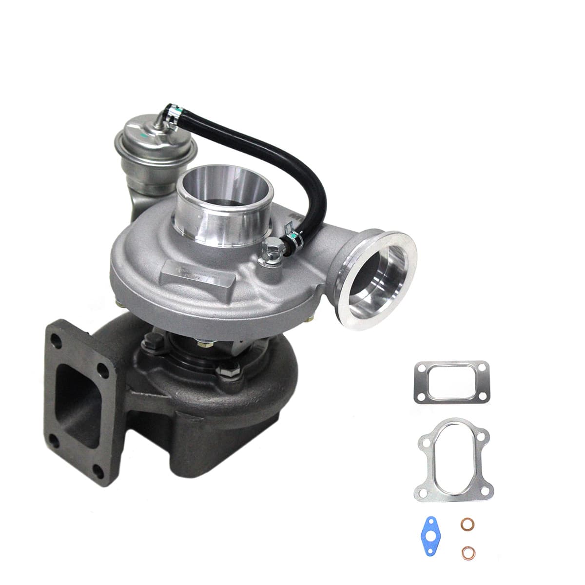 TURBINA/TURBO COMPRESSOR VW WORKER/CONSTELLATION MOTOR MWM X12 4CIL (SISTEMA BORGWARNER) (MODELO K16) - 955292010099E