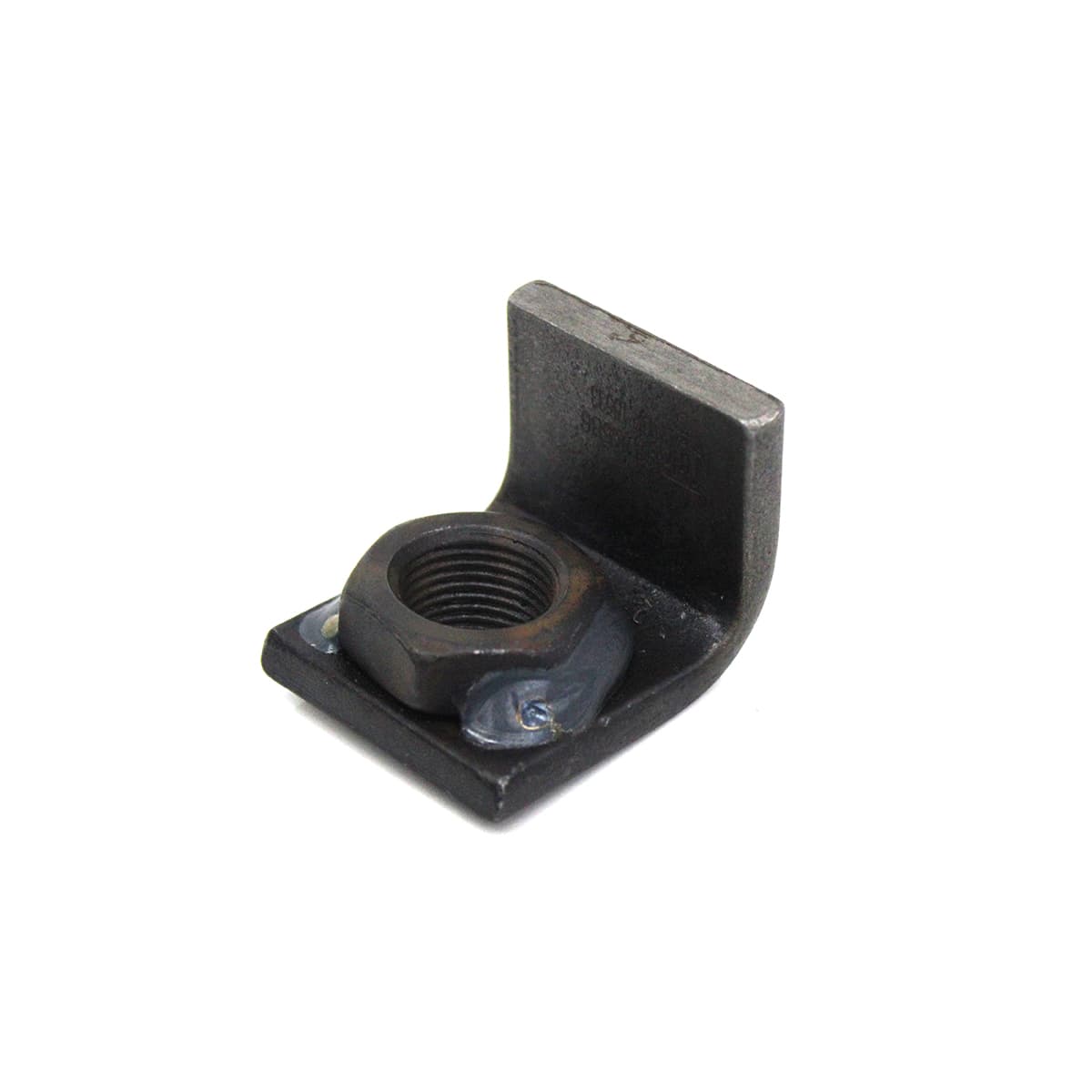 PORCA (18MM) M18X1,5MM COM SUPORTE EM L AUTO TRAVANTE | FIXACAO BARRA REACAO/TIRANTE V | VW CONSTELLATION/WORKER 6X4 | FORD CARGO 6X4 - SUK586